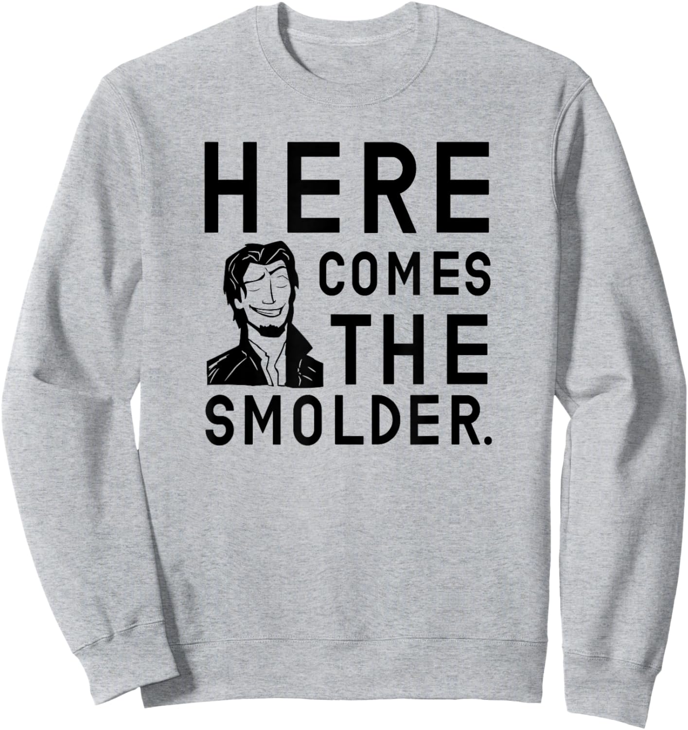 Here Comes The Smolder Ver.2 Sweatshirt - Sweatshirt | Ash