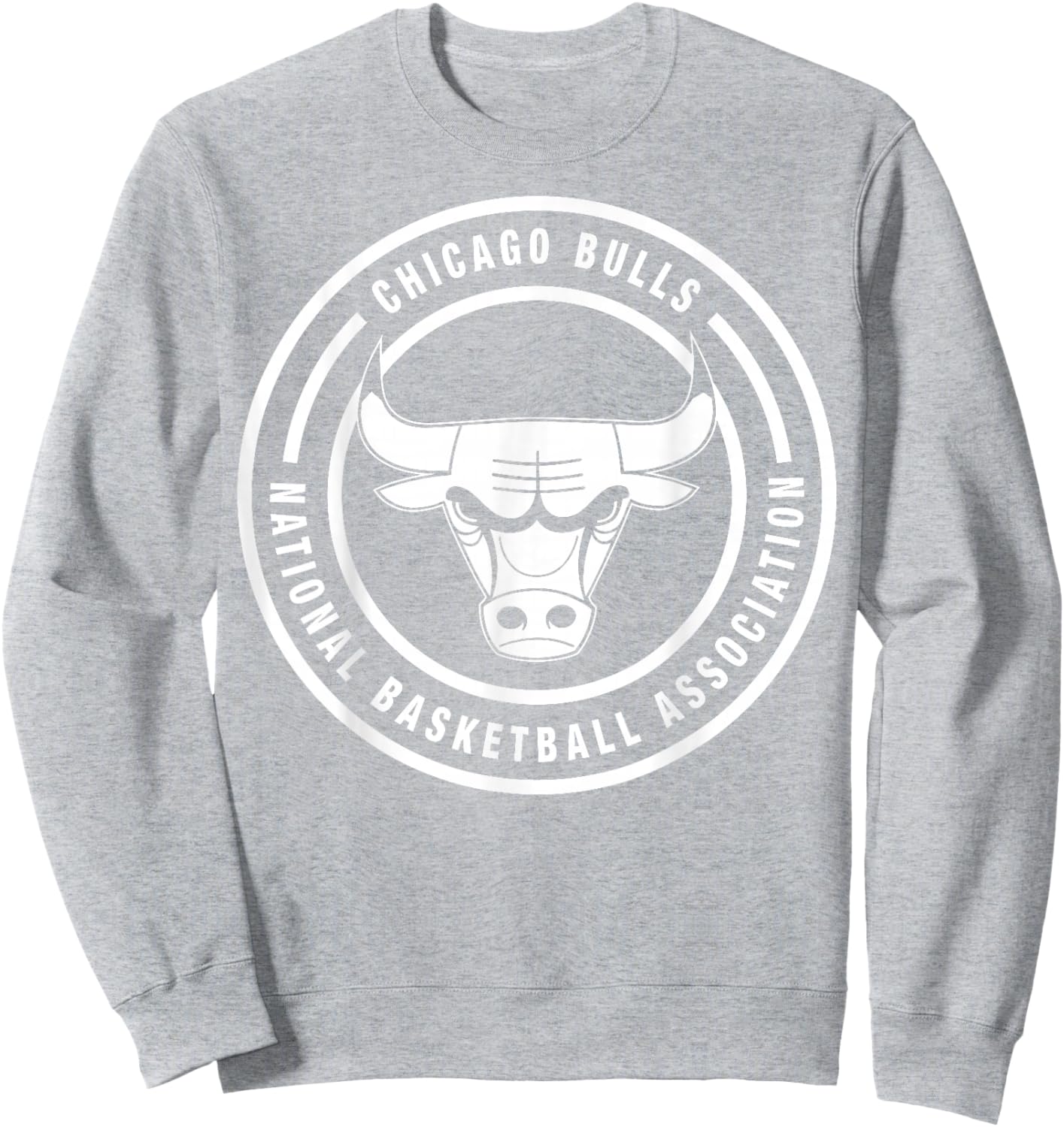 Logo NBA Chicago Bulls Circle Sweatshirt - Sweatshirt | Ash