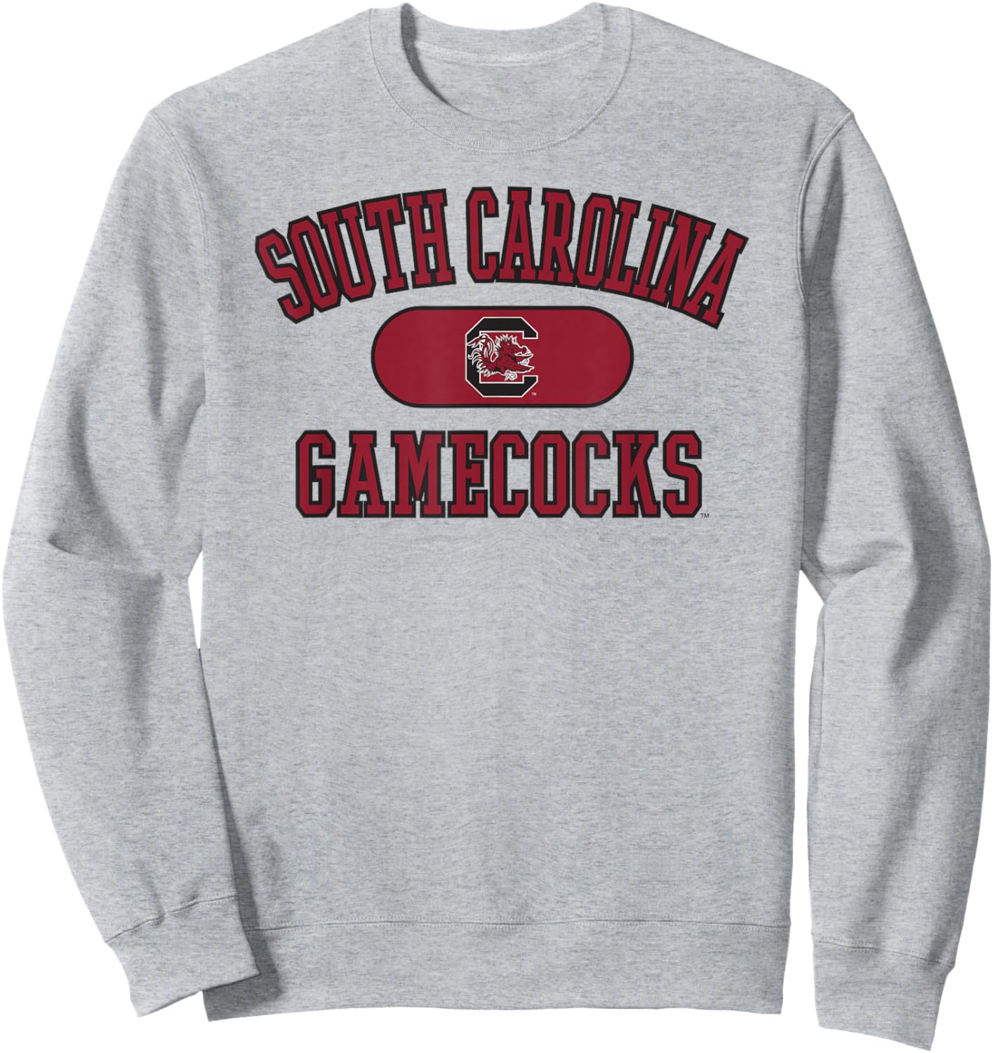 South Carolina Gamecocks Varsity Logo Officially Licensed Sweatshirt - Sweatshirt | Ash