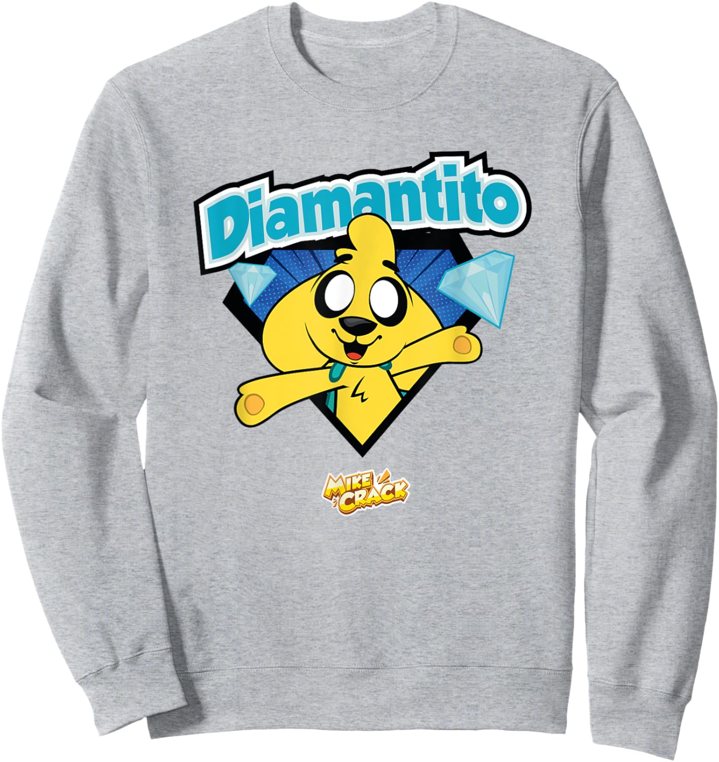 Mikecrack "El Youtuber más prro del mundo" Sweatshirt - Sweatshirt | Ash