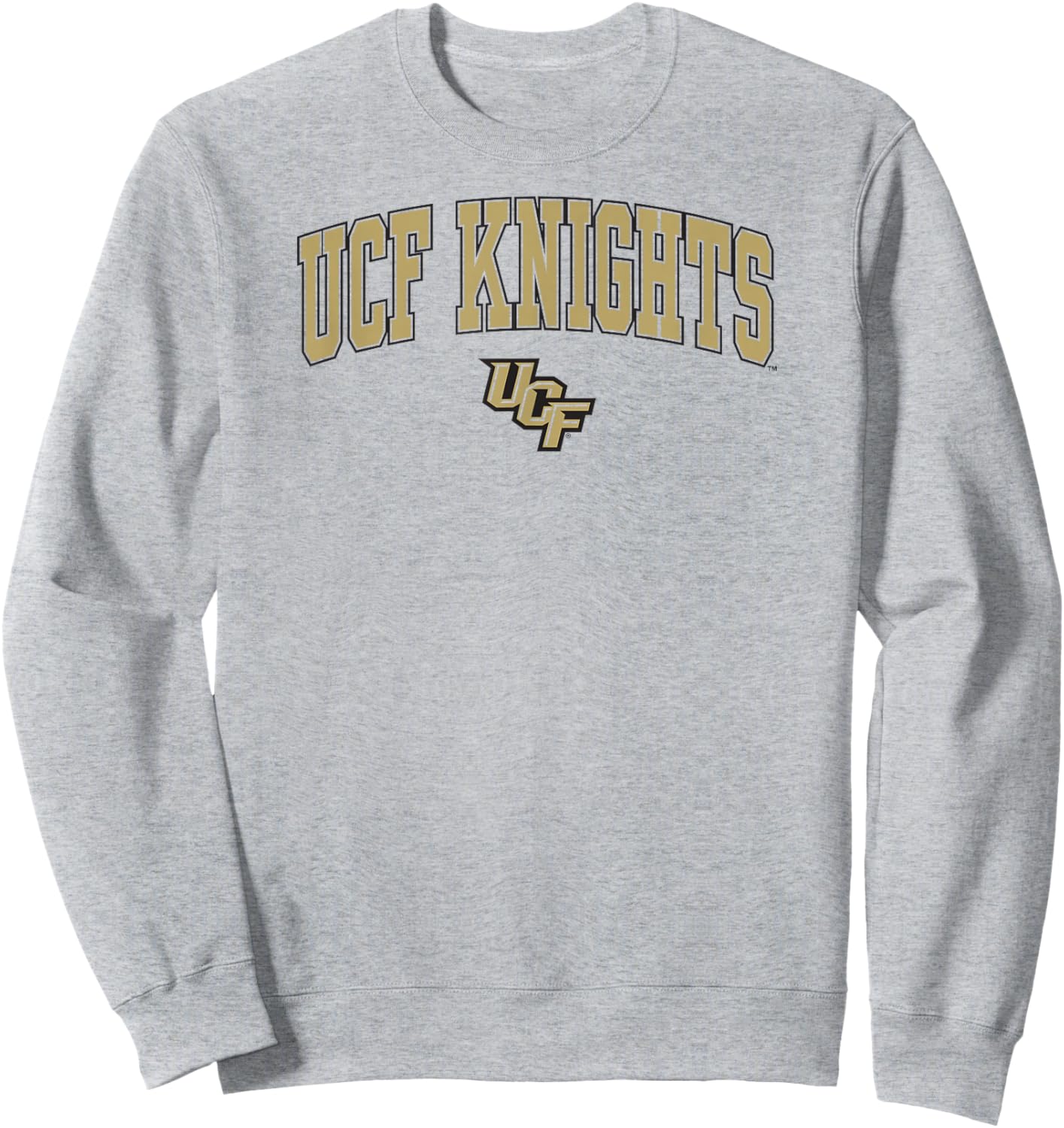Central Florida Golden Knights Arch Over White Sweatshirt - Sweatshirt | Ash