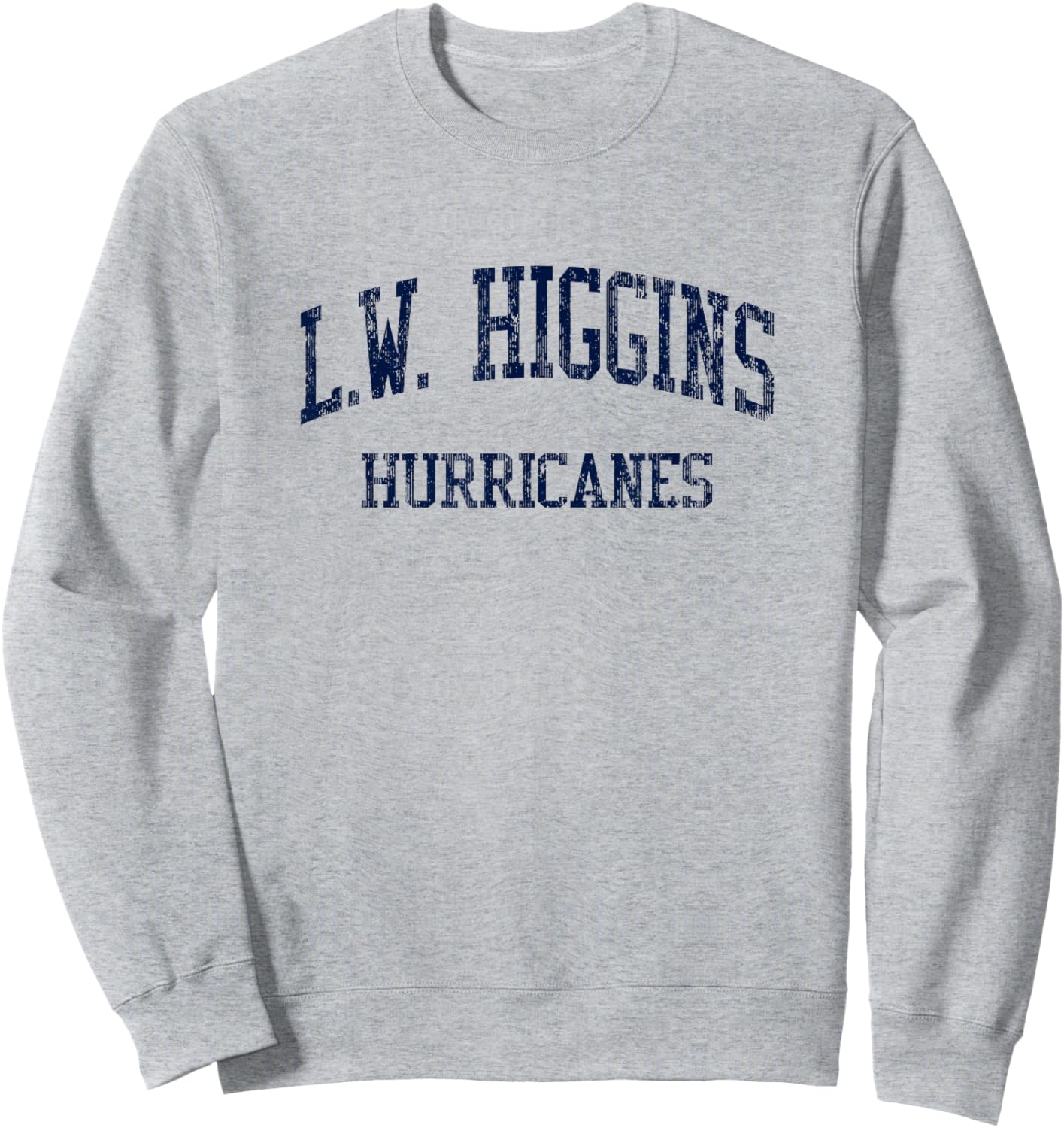 L.W. Higgins High School HS Marrero LA Vintage Sports Sweatshirt - Sweatshirt | Ash