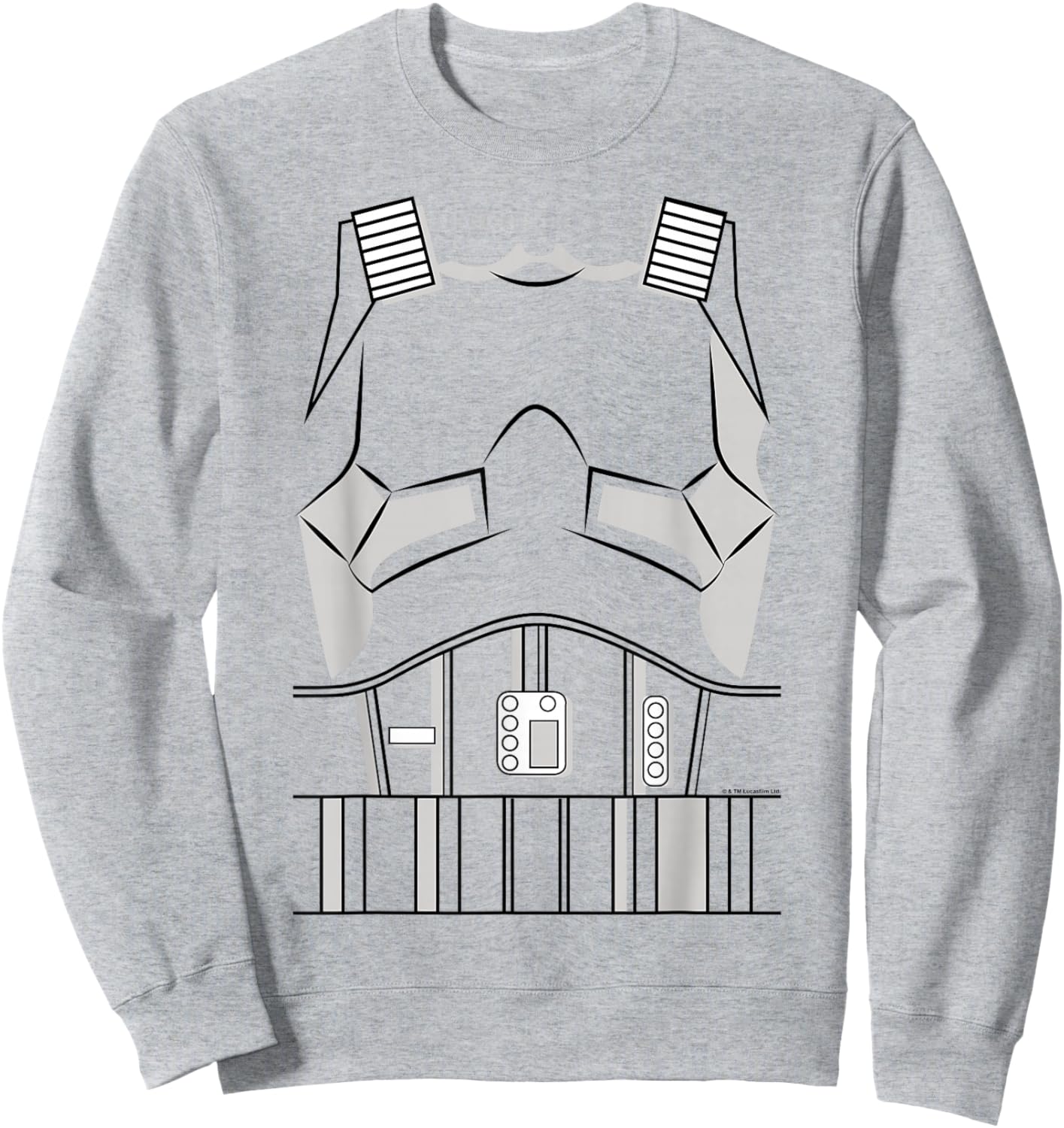 Stormtrooper Costume Sweatshirt - Sweatshirt | Ash