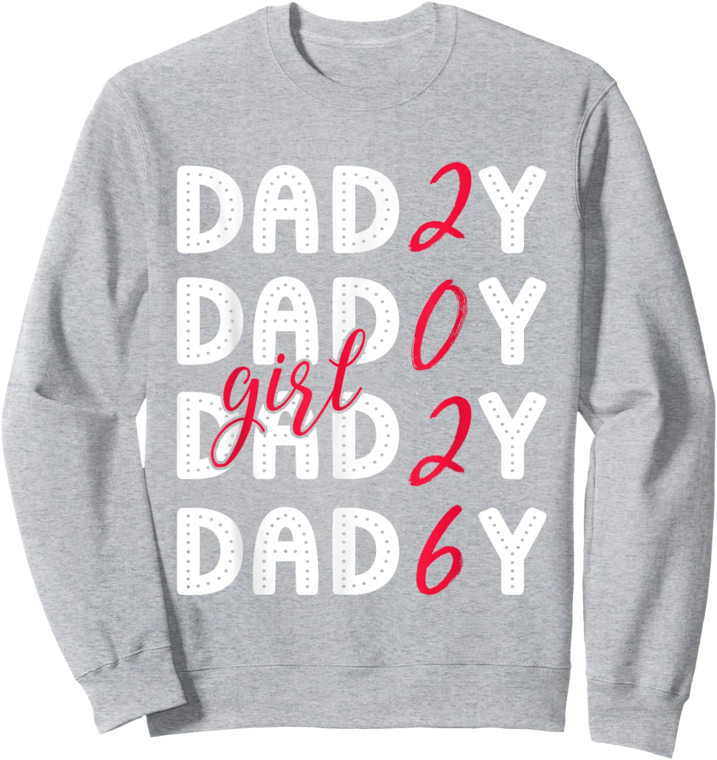 Soon to Be Daddy of Baby Girl 2026 Promoted to Daddy New Dad Sweatshirt - Sweatshirt | Ash
