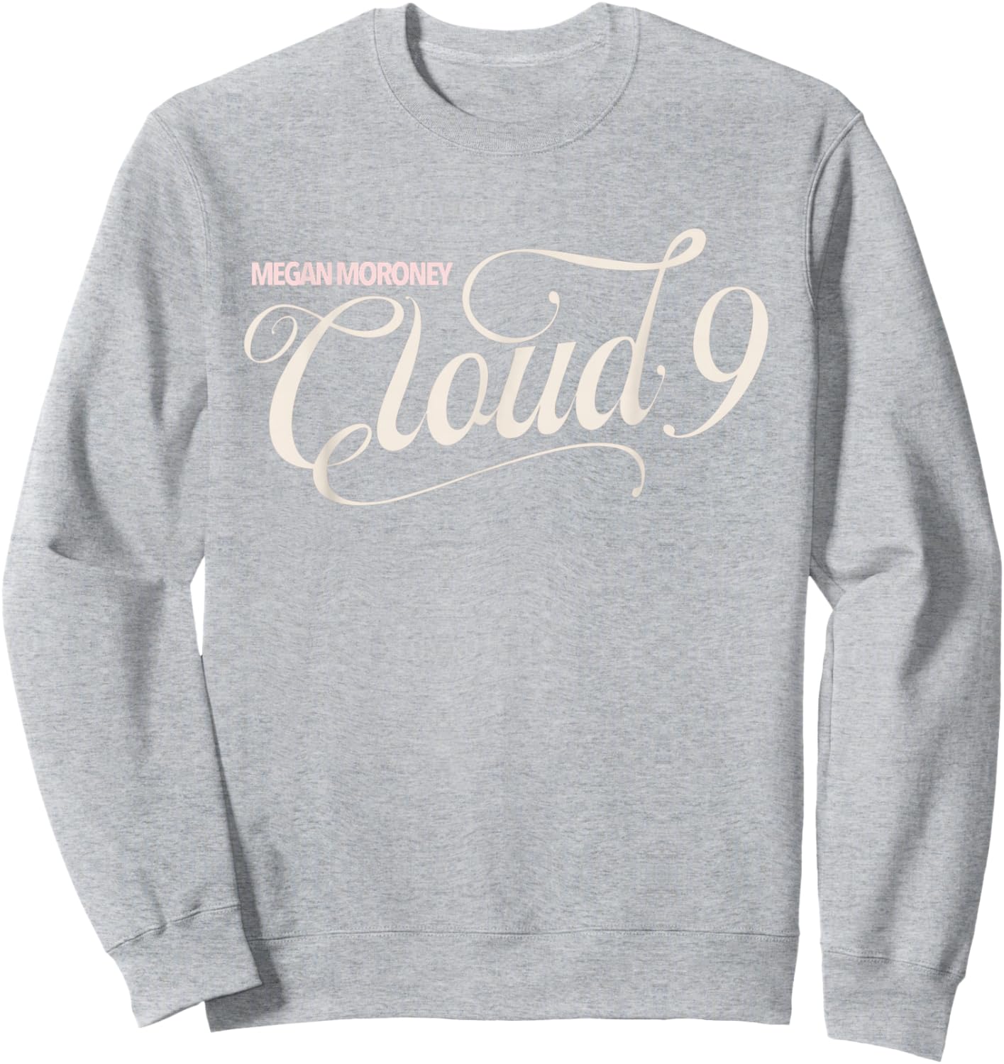 Megan Moroney Cloud 9 Fensterporträt Sweatshirt - Sweatshirt | Ash