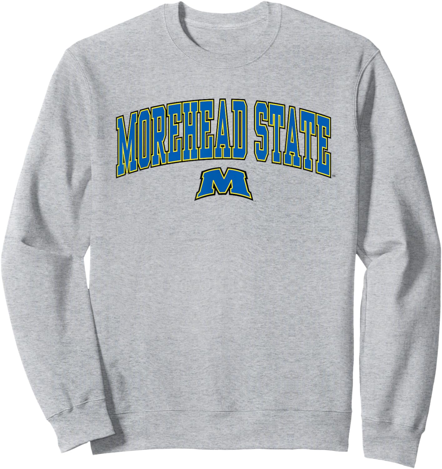 Morehead State Eagles Arch Over Officially Licensed Sweatshirt - Sweatshirt | Ash