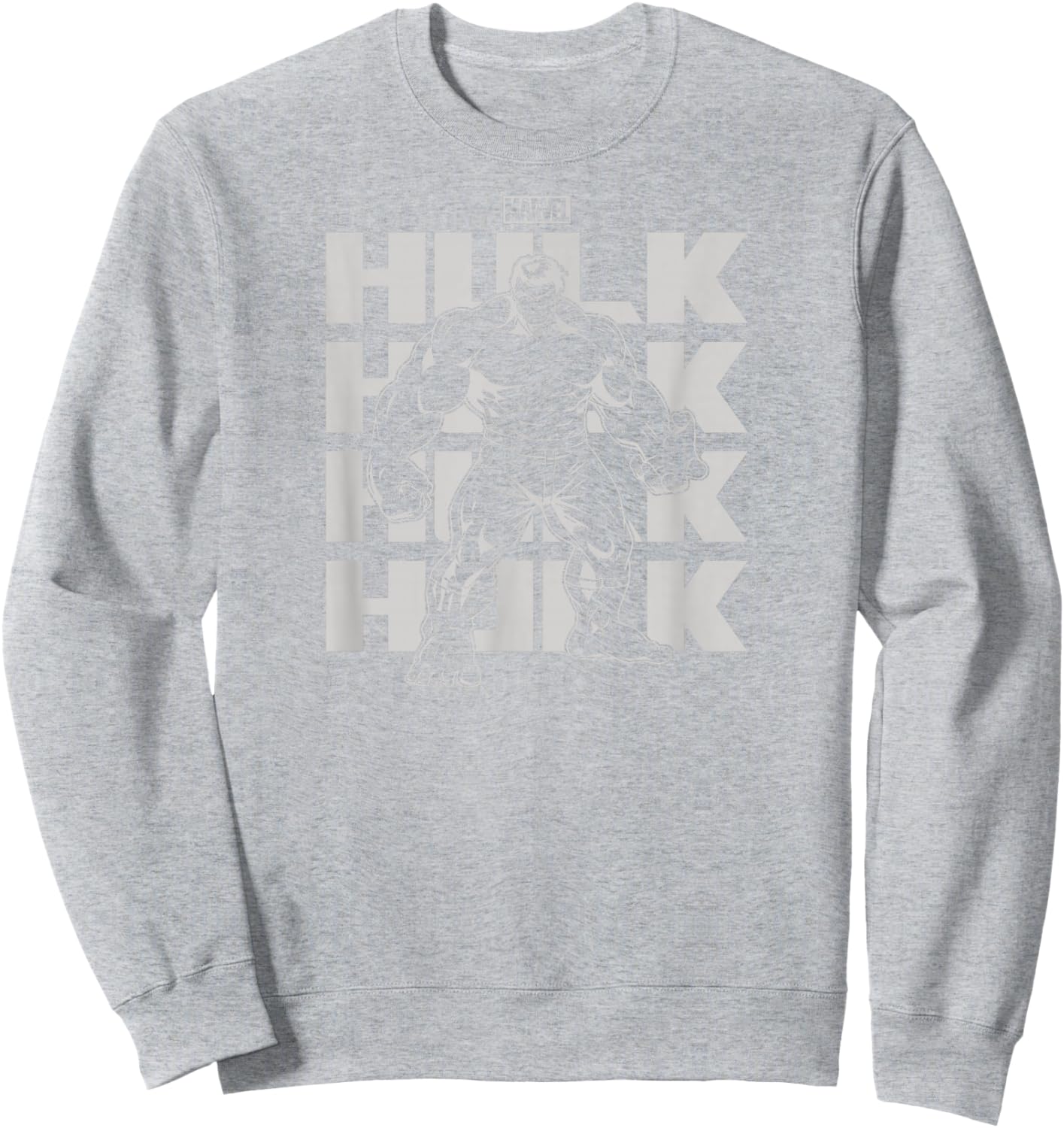 Hulk - Light Monochrome Sweatshirt - Sweatshirt | Ash