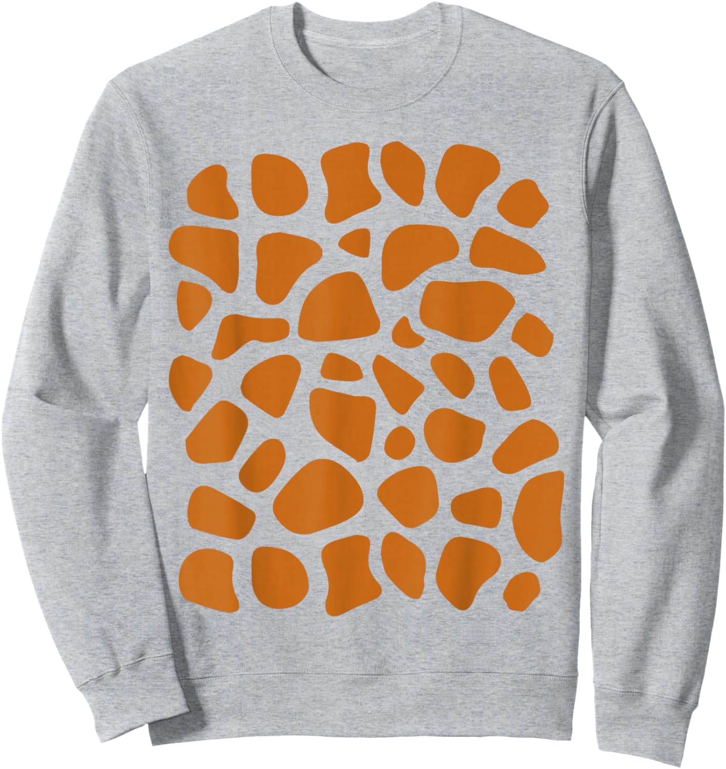 Giraffe Costume Giraffe Pattern Carnival Fancy Dress Sweatshirt - Sweatshirt | Ash