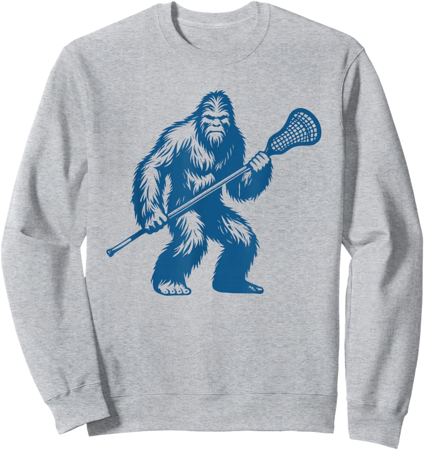 Lacrosse Design Boys Youth Lacrosse Player Goalie Sweatshirt - Sweatshirt | Ash