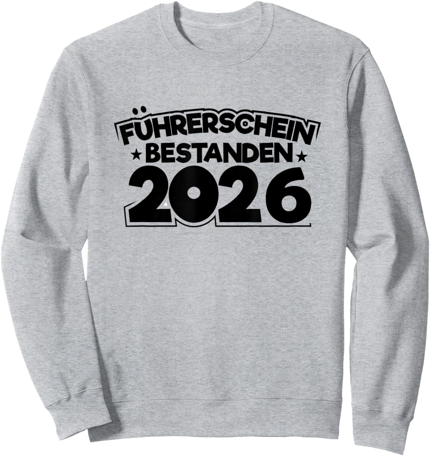 Driving Licence Passed 2026 Driving Test Sweatshirt - Sweatshirt | Ash