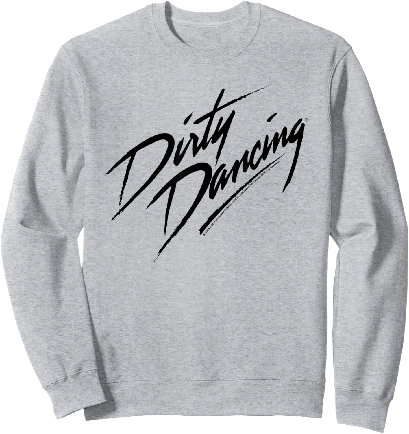 Dirty Dancing Movie Black Text Logo Sweatshirt - Sweatshirt | Ash