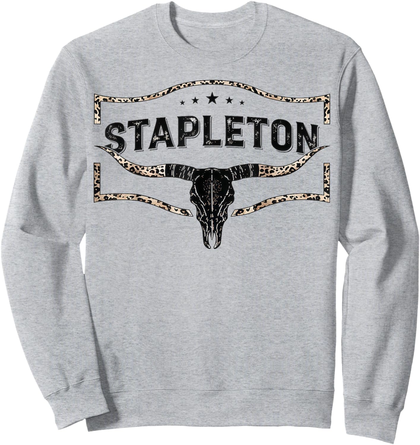 Retro Stapleton Name Gifts for Boys Kids Sweatshirt - Sweatshirt | Ash