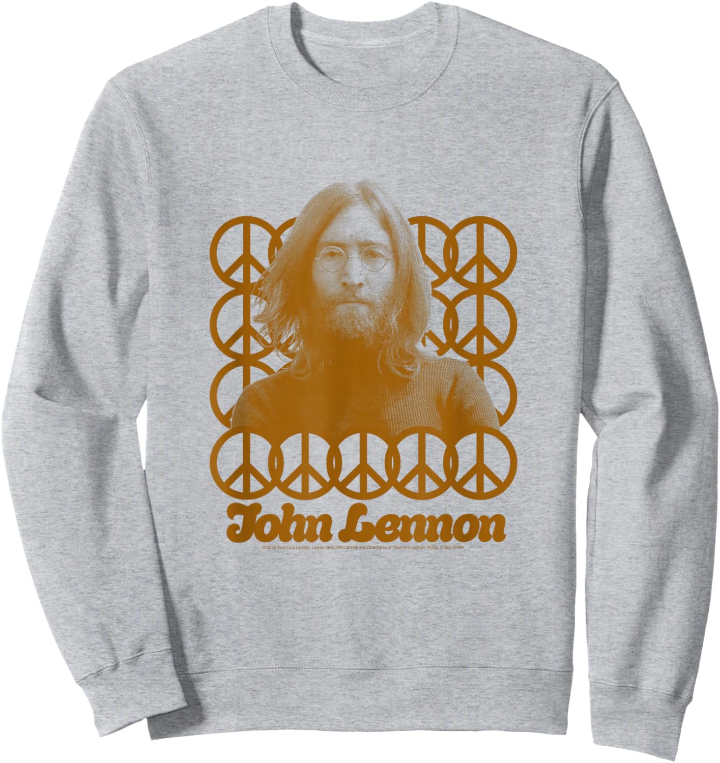 John Lennon - Friedensporträt Sweatshirt - Sweatshirt | Ash