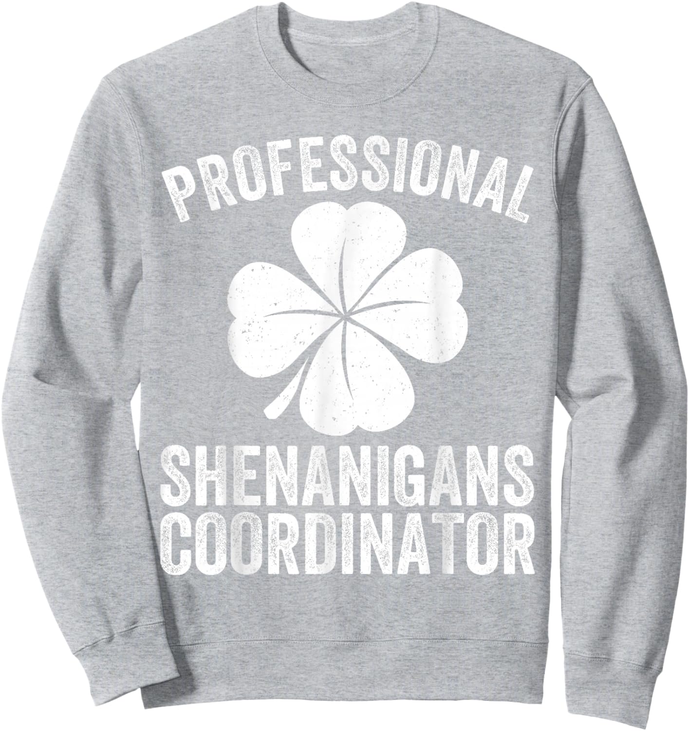 Shenanigans Squad Teacher St Patrick's Day Men Women Teacher Sweatshirt - Sweatshirt | Ash