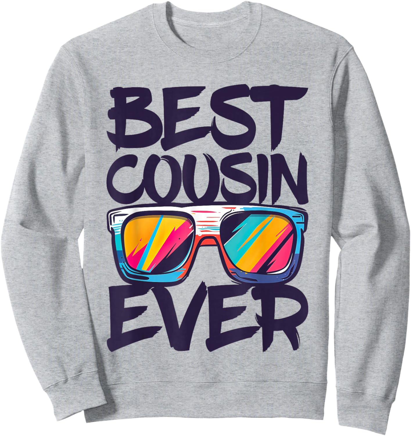 Best Cousin Ever Shirt Kinder Junge Mädchen Cousin Crew Matching Sweatshirt - Sweatshirt | Ash