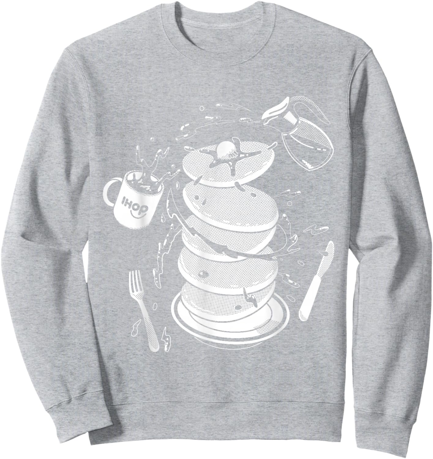 IHOP Super Stacks Sweatshirt - Sweatshirt | Ash