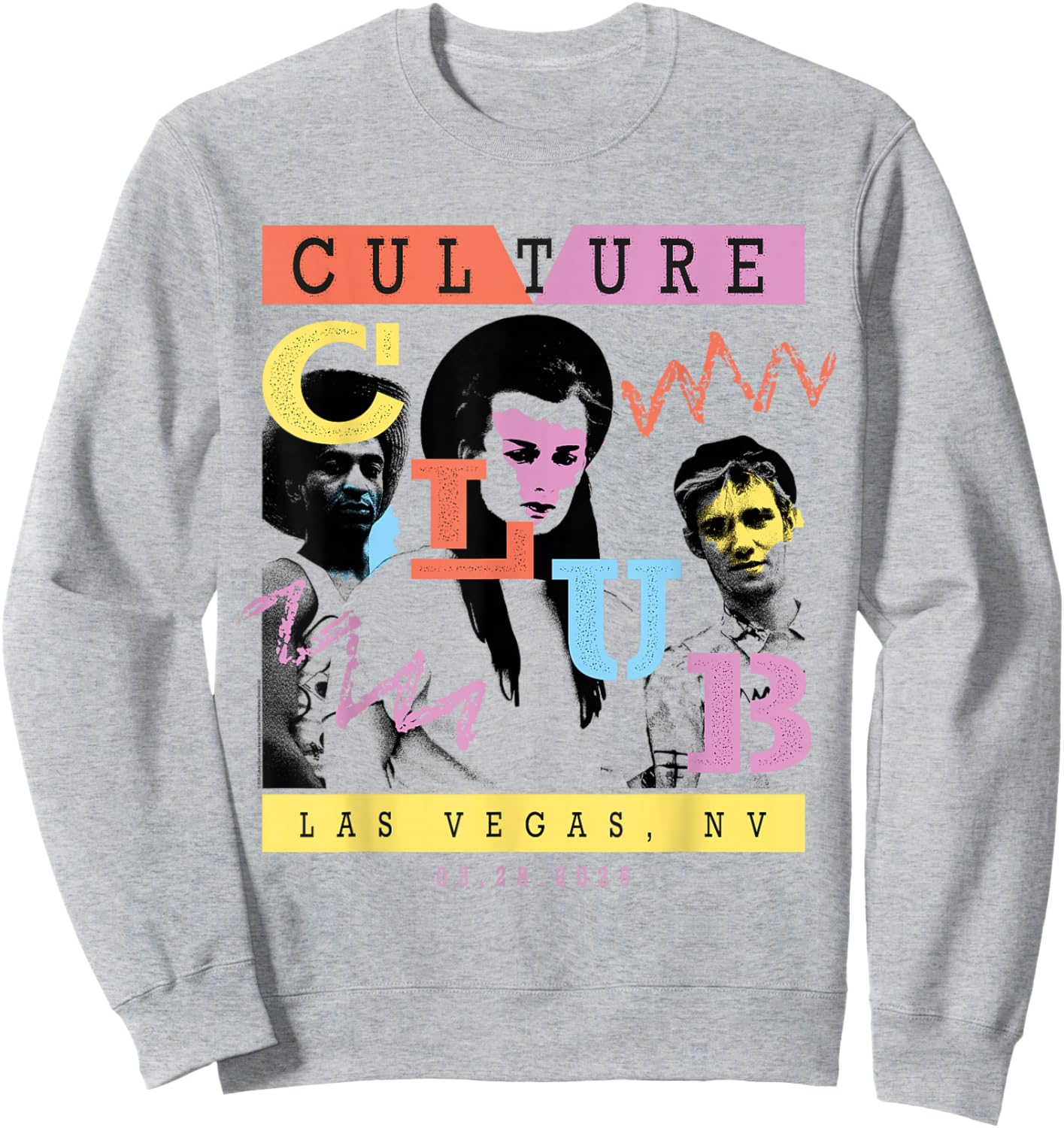 Culture Club 2026 Tour Las Vegas 3/28 Sweatshirt - Sweatshirt | Ash
