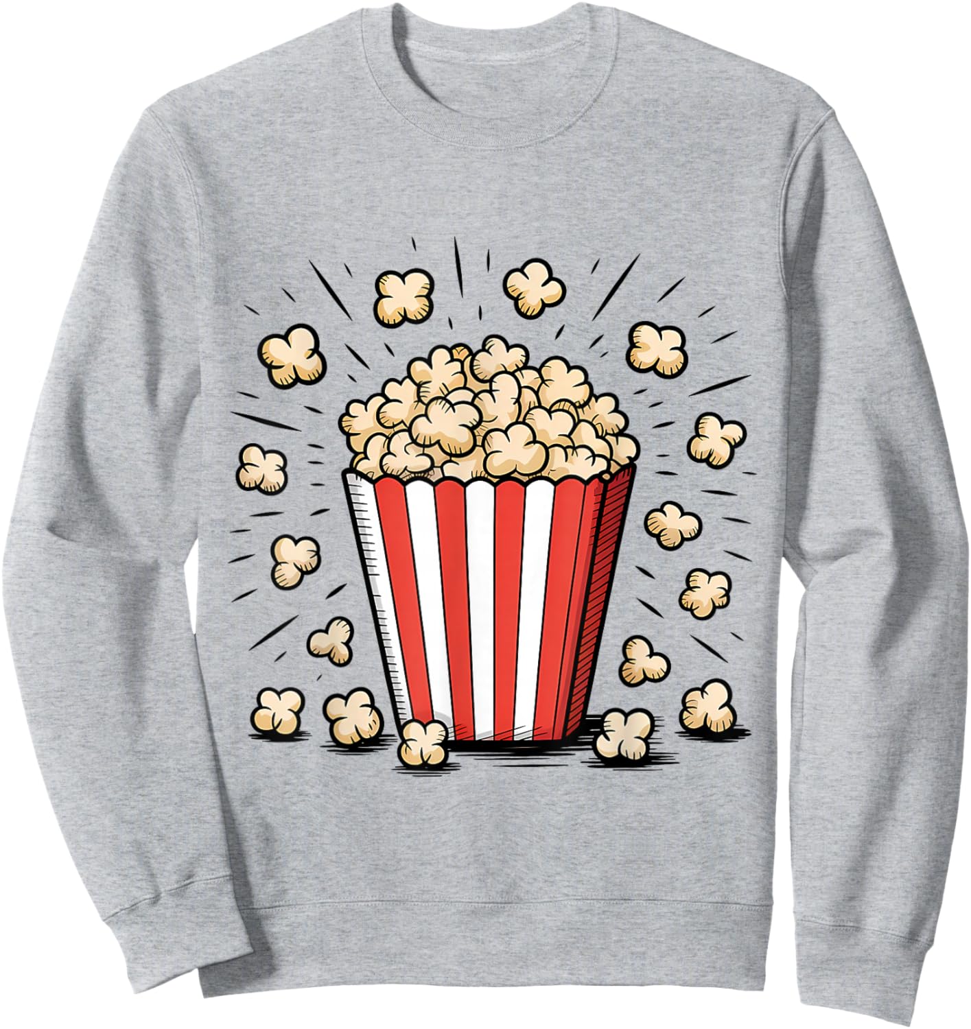 Popcorn Sweatshirt - Sweatshirt | Ash