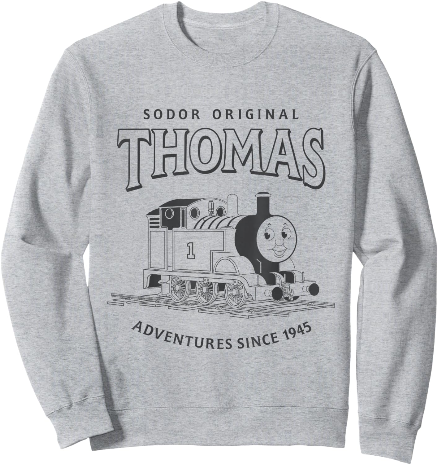 Thomas & Friends - Sodor Original Thomas Sweatshirt - Sweatshirt | Ash