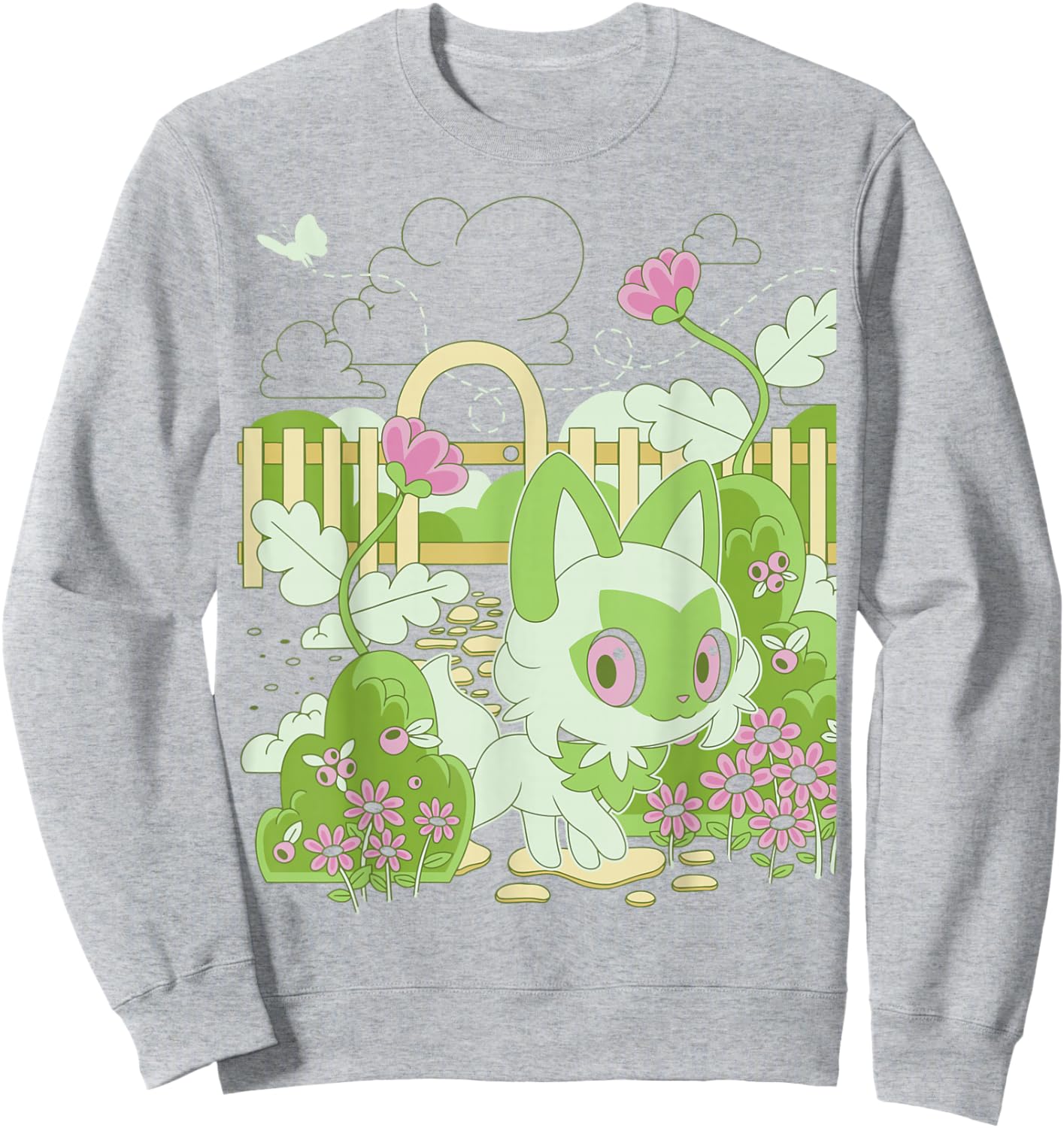 Pokémon - Sprigatito Nature Sweatshirt - Sweatshirt | Ash