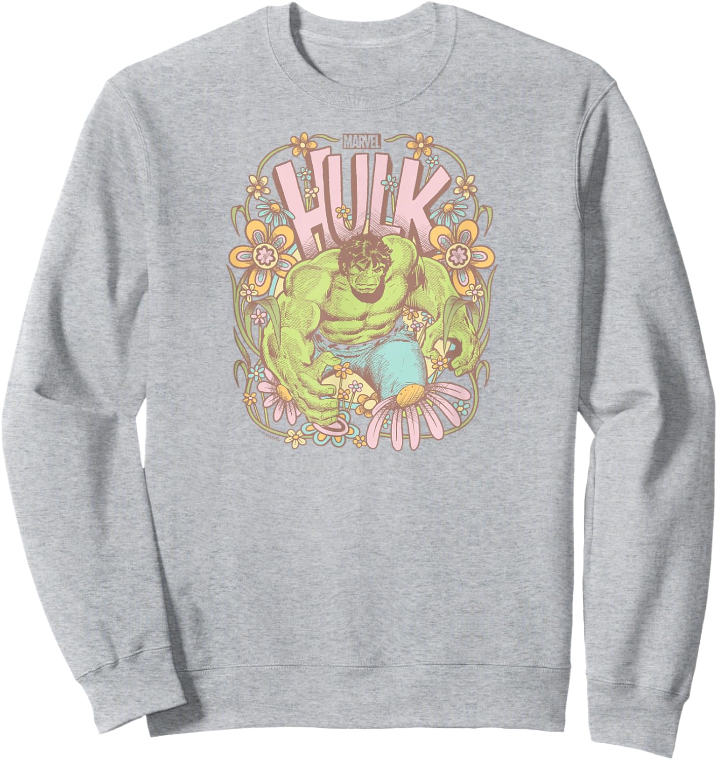 Hulk - Feminine Inspired Sweatshirt - Sweatshirt | Ash