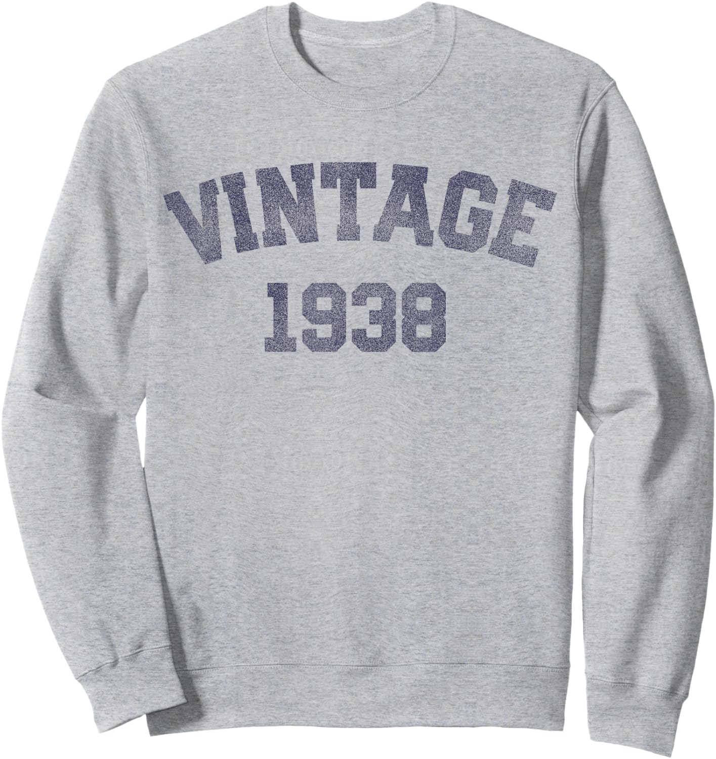 1938 Birthday 88th Bday Vintage 88 Years Old - Retro Sweatshirt - Sweatshirt | Ash