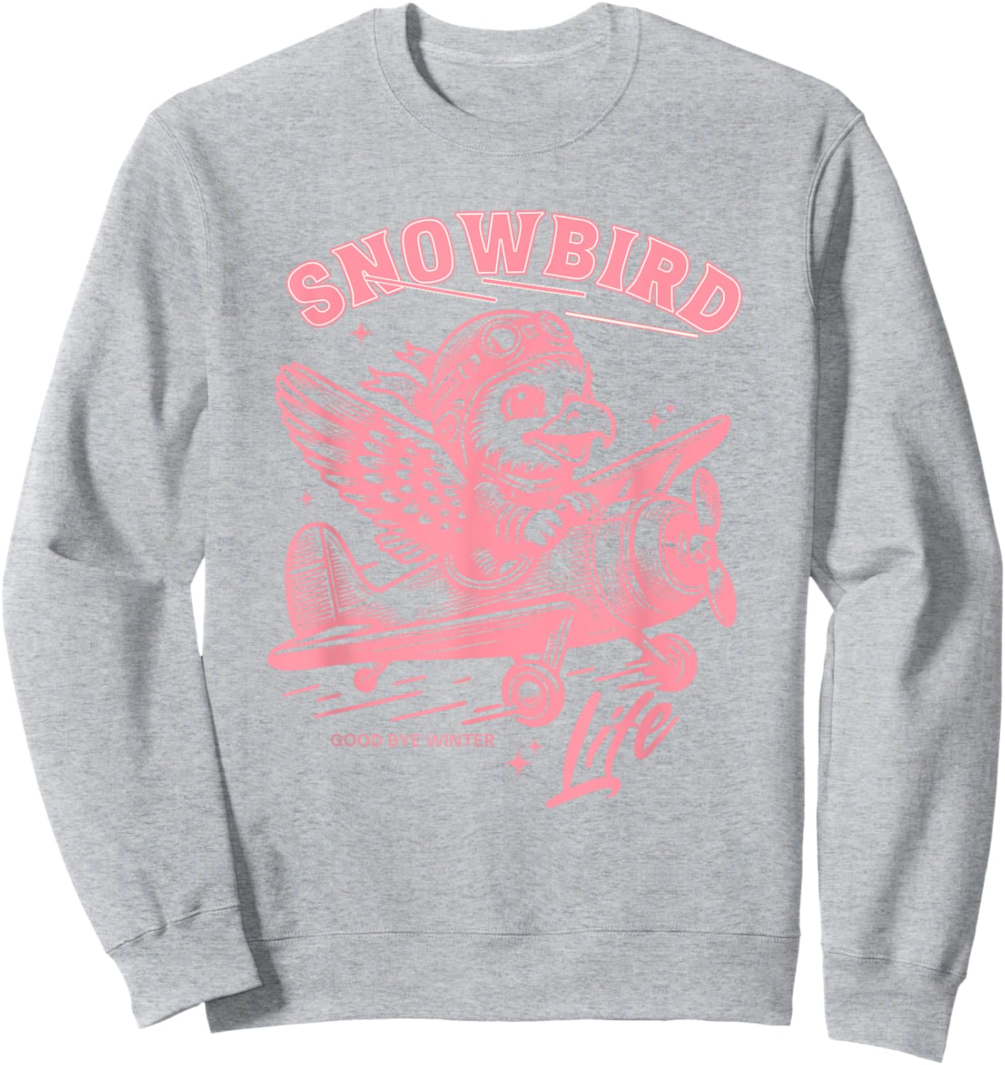 Snowbird Life Wintering In Arizona Texas Florida Winter Time Sweatshirt - Sweatshirt | Ash
