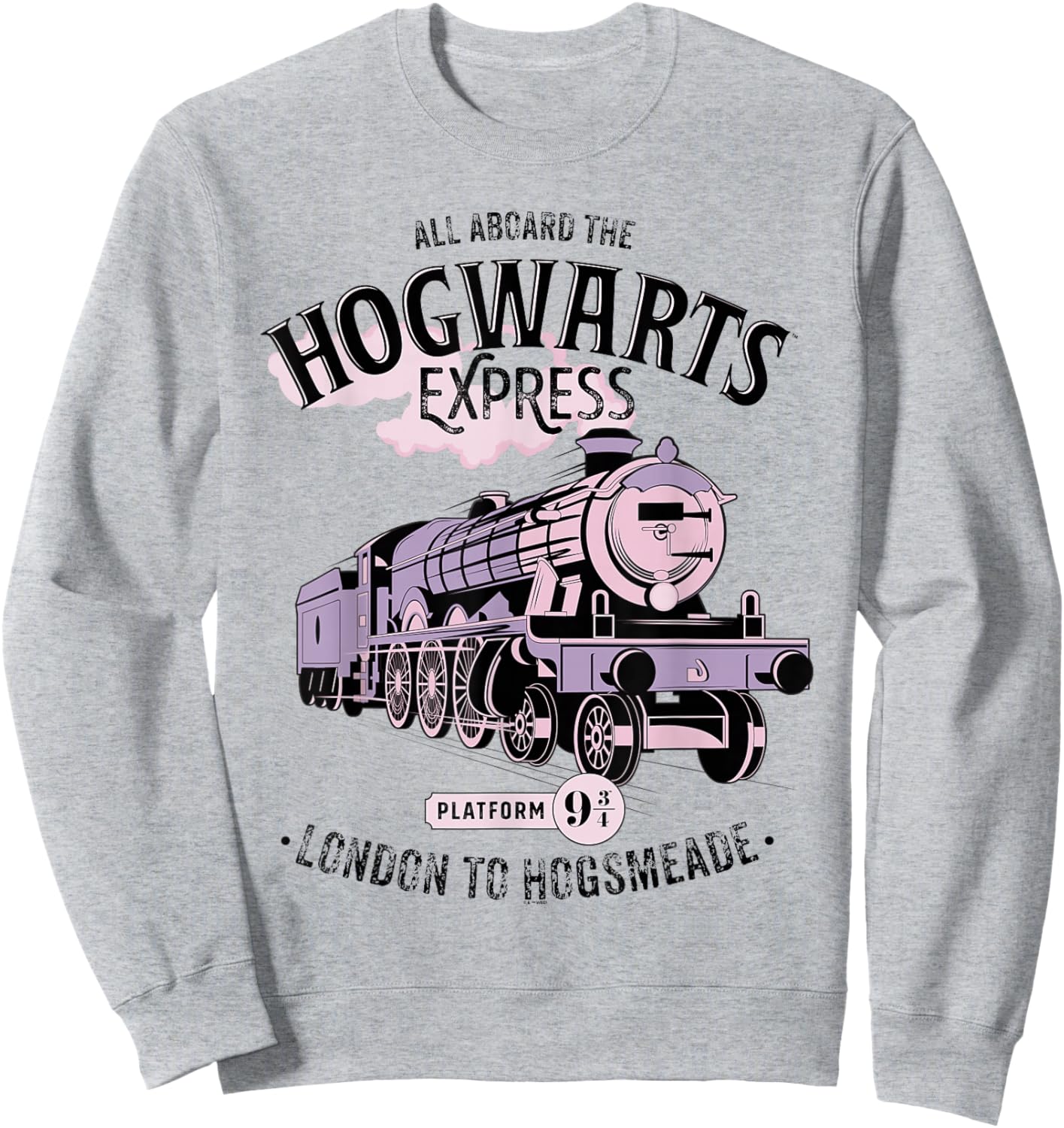 Harry Potter All Aboard the Hogwarts Express Sweatshirt - Sweatshirt | Ash