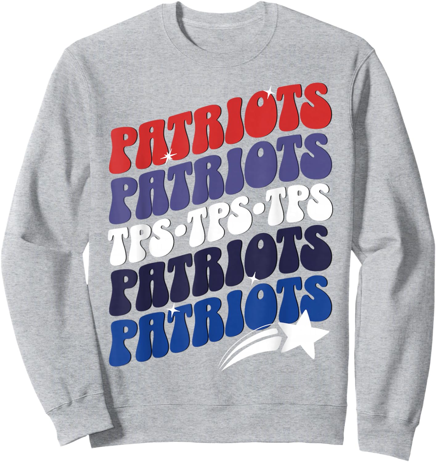 Temecula Preparatory School TPS Patriots Spirit Day Sweatshirt - Sweatshirt | Ash