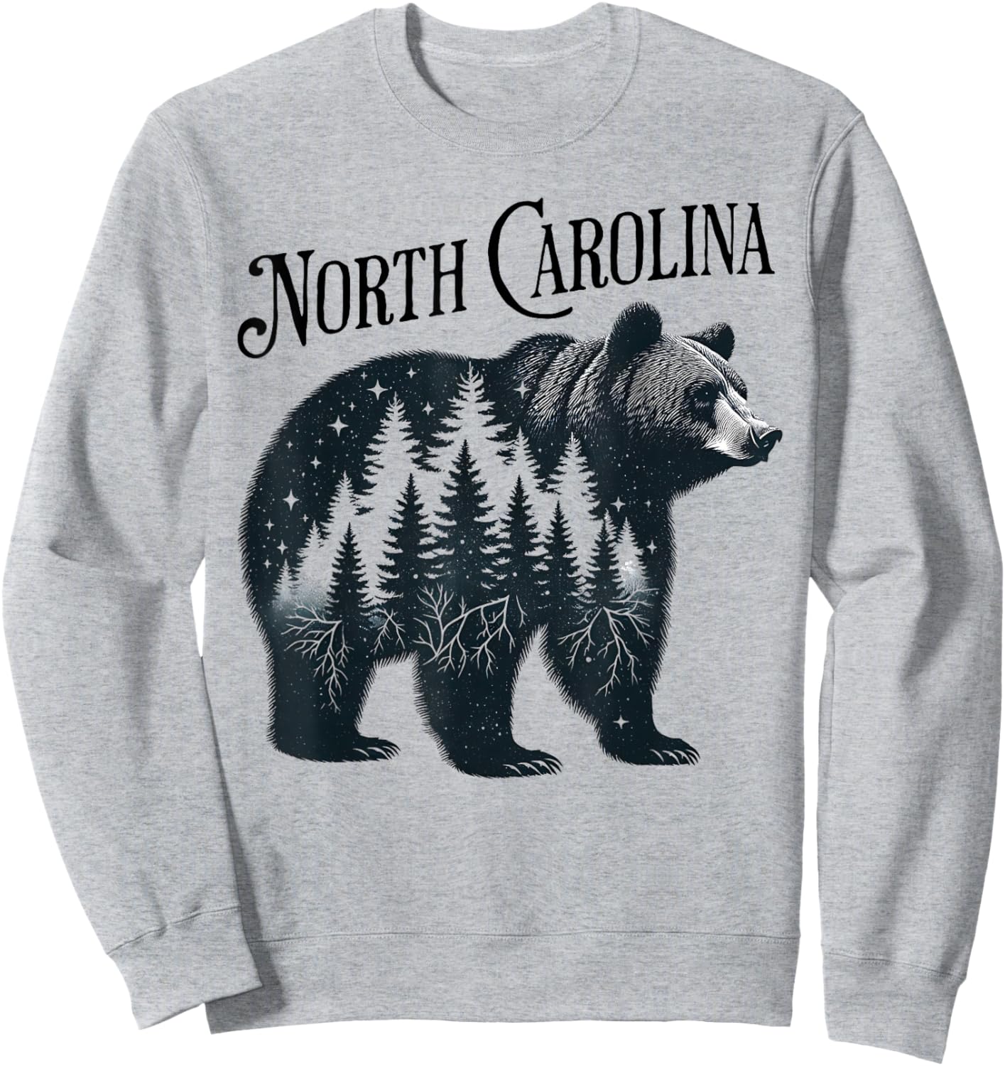 North Carolina Sweatshirt - Sweatshirt | Ash