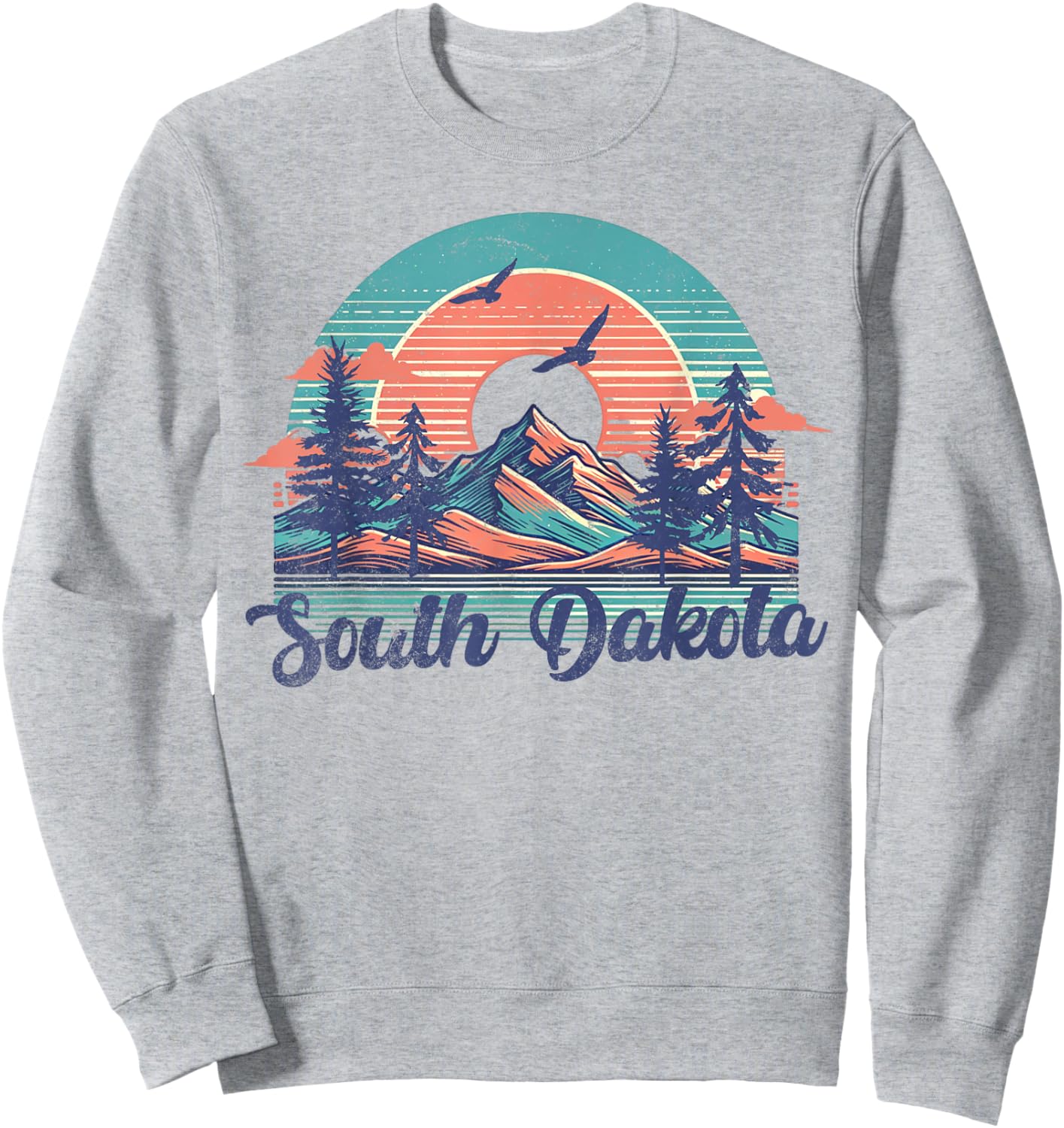 South Dakota Sweatshirt - Sweatshirt | Ash