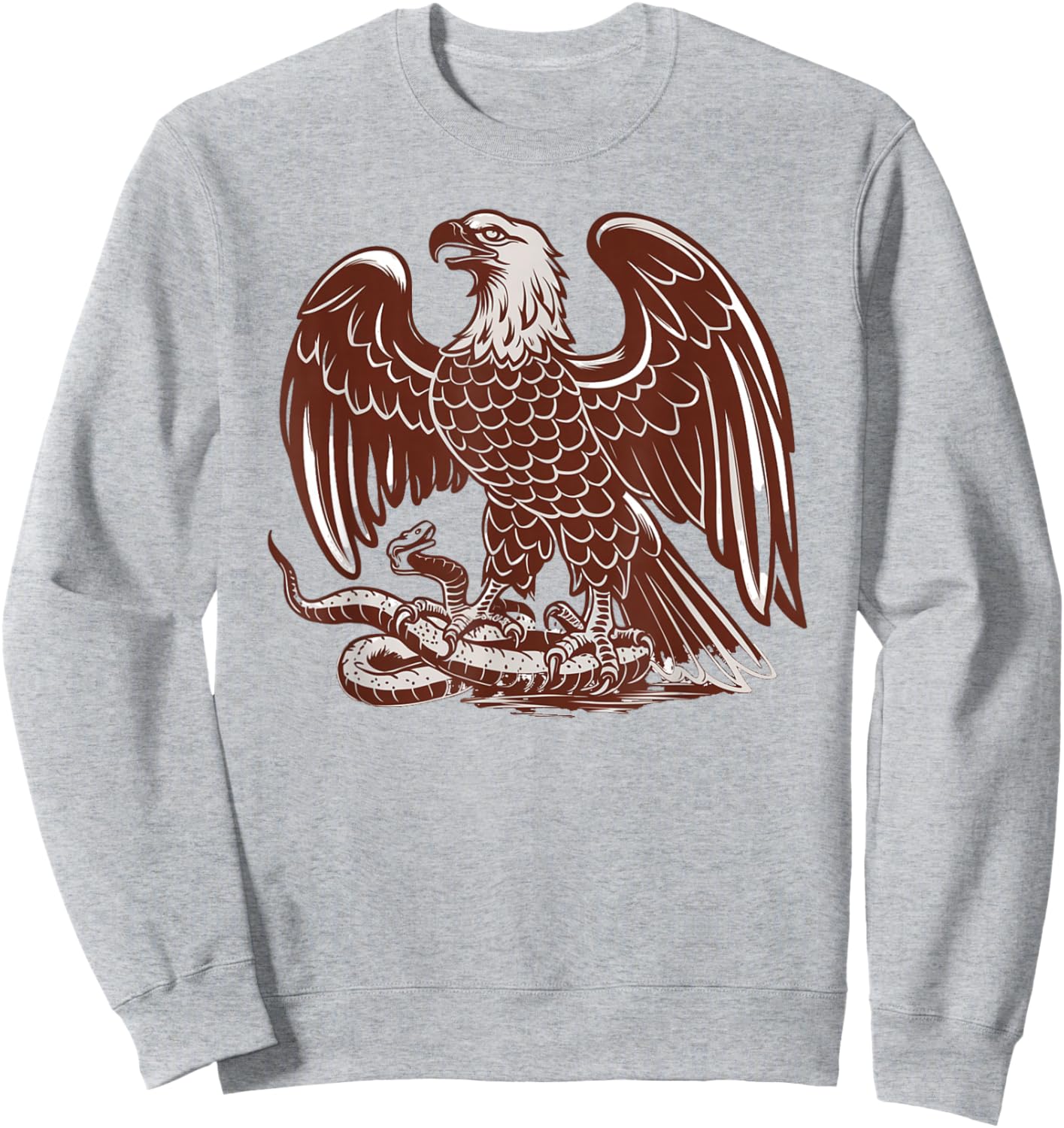 Mexican Eagle Sweatshirt - Sweatshirt | Ash
