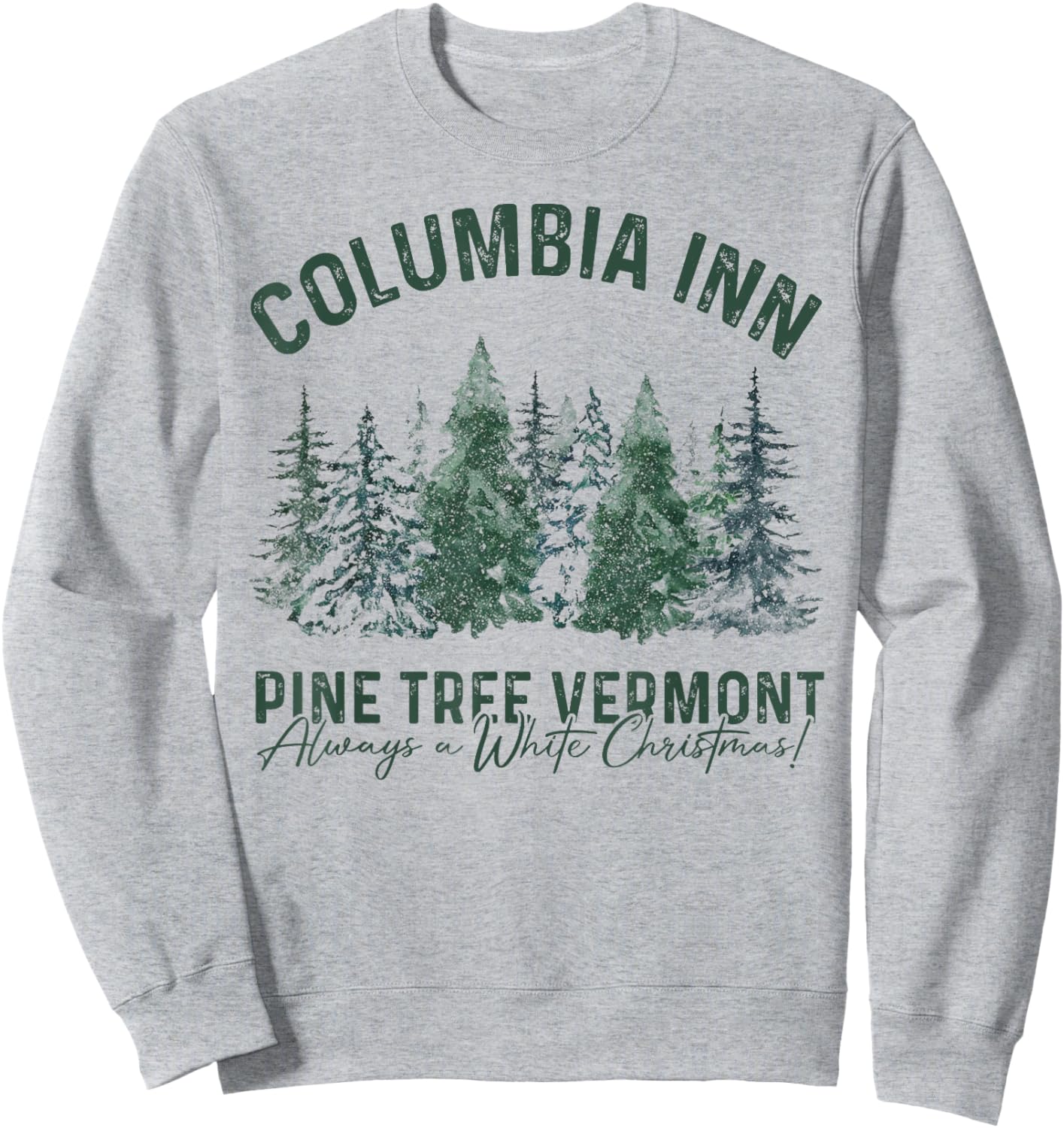 Columbia Inn Vermont America Snow Playground Sweatshirt - Sweatshirt | Ash