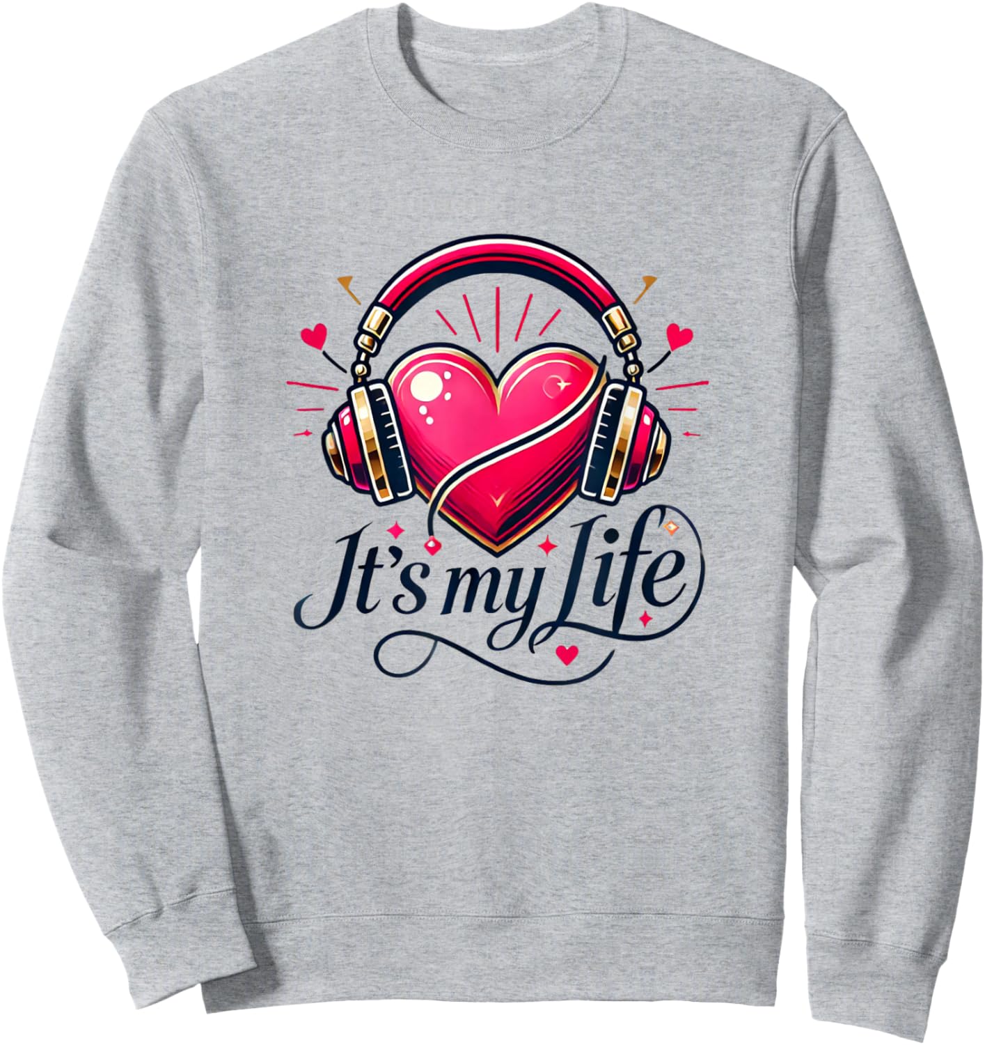 & Juliet My Life Musical Theatre Heart Musicals Sweatshirt - Sweatshirt | Ash
