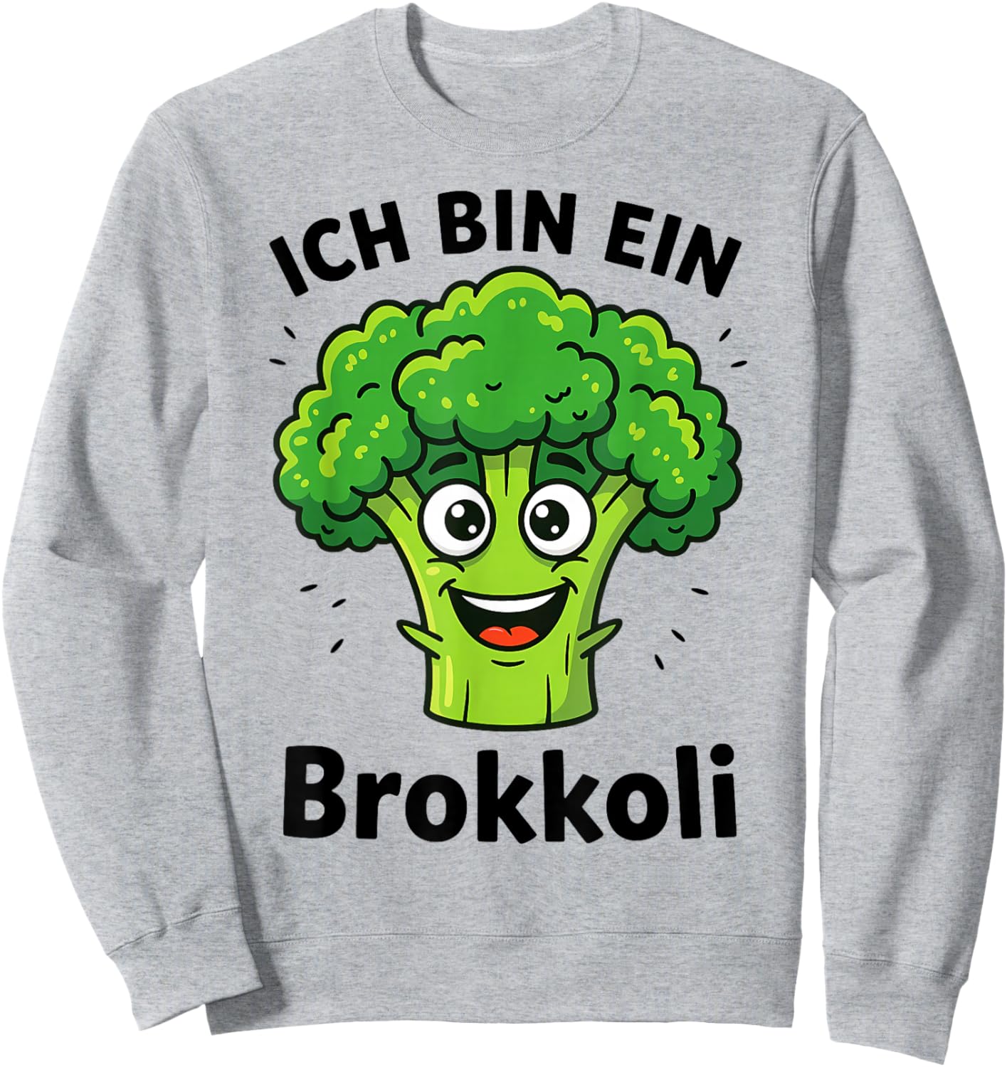 Broccoli Costume Adult Children Women Men Vegetable Sweatshirt - Sweatshirt | Ash