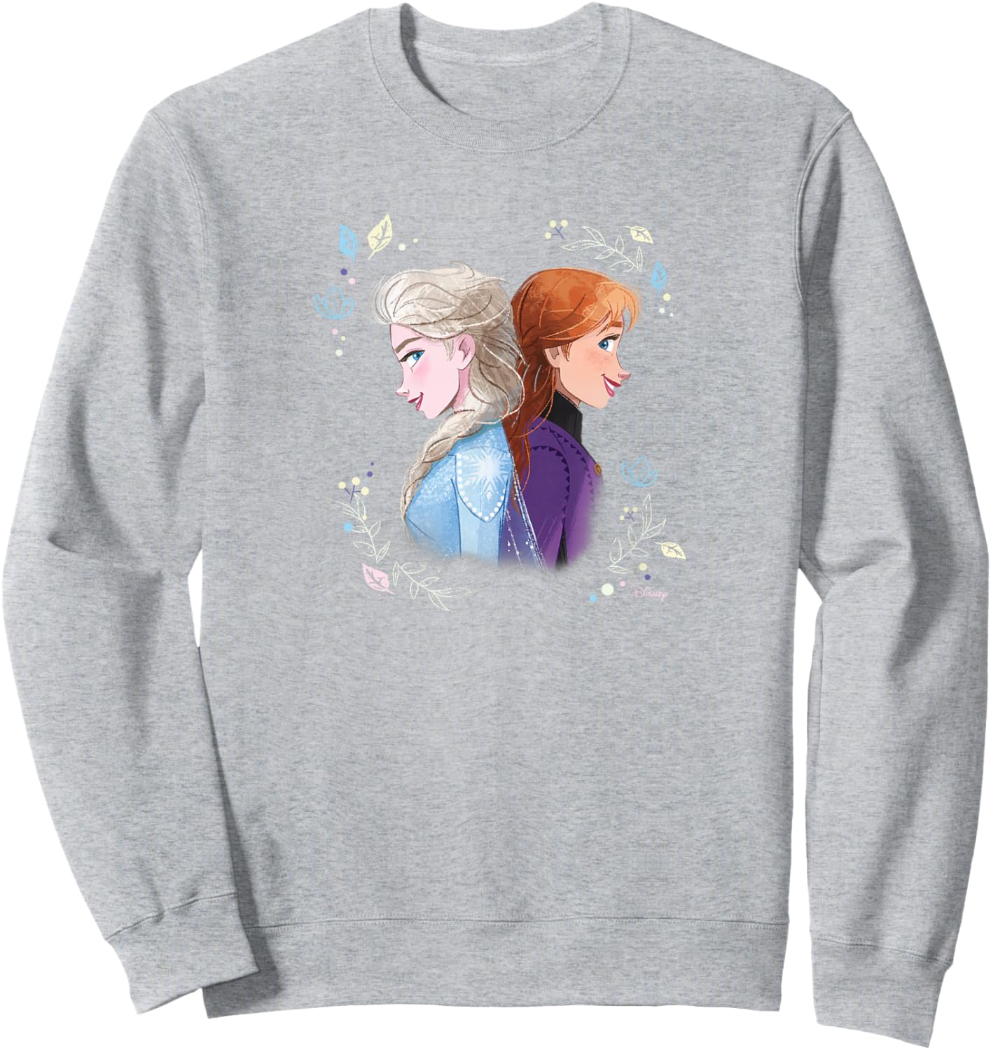 Elsa & Anna - Frozen Sisters Sweatshirt - Sweatshirt | Ash