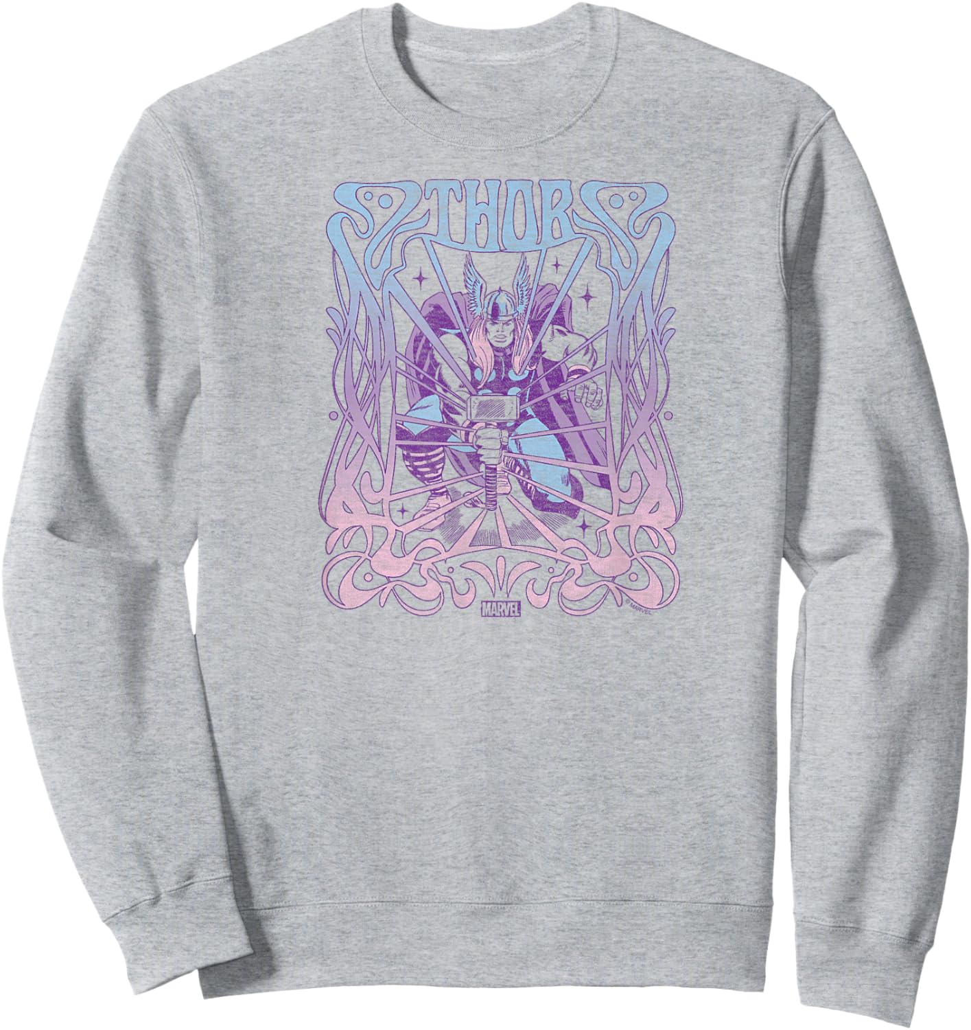 Thor - Art Nouveau Sweatshirt - Sweatshirt | Ash