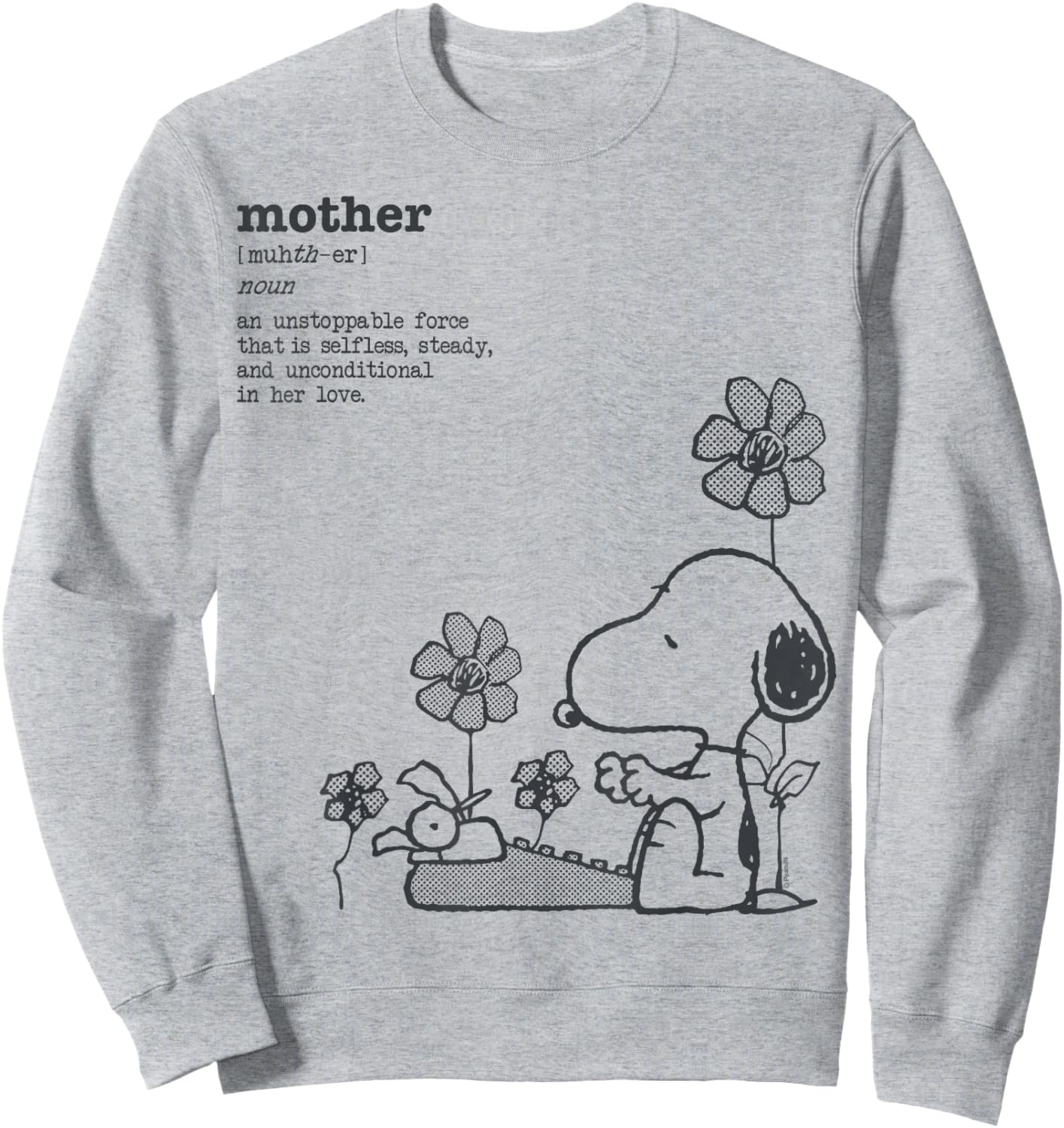 Snoopy - Definition of Mother Sweatshirt - Sweatshirt | Ash