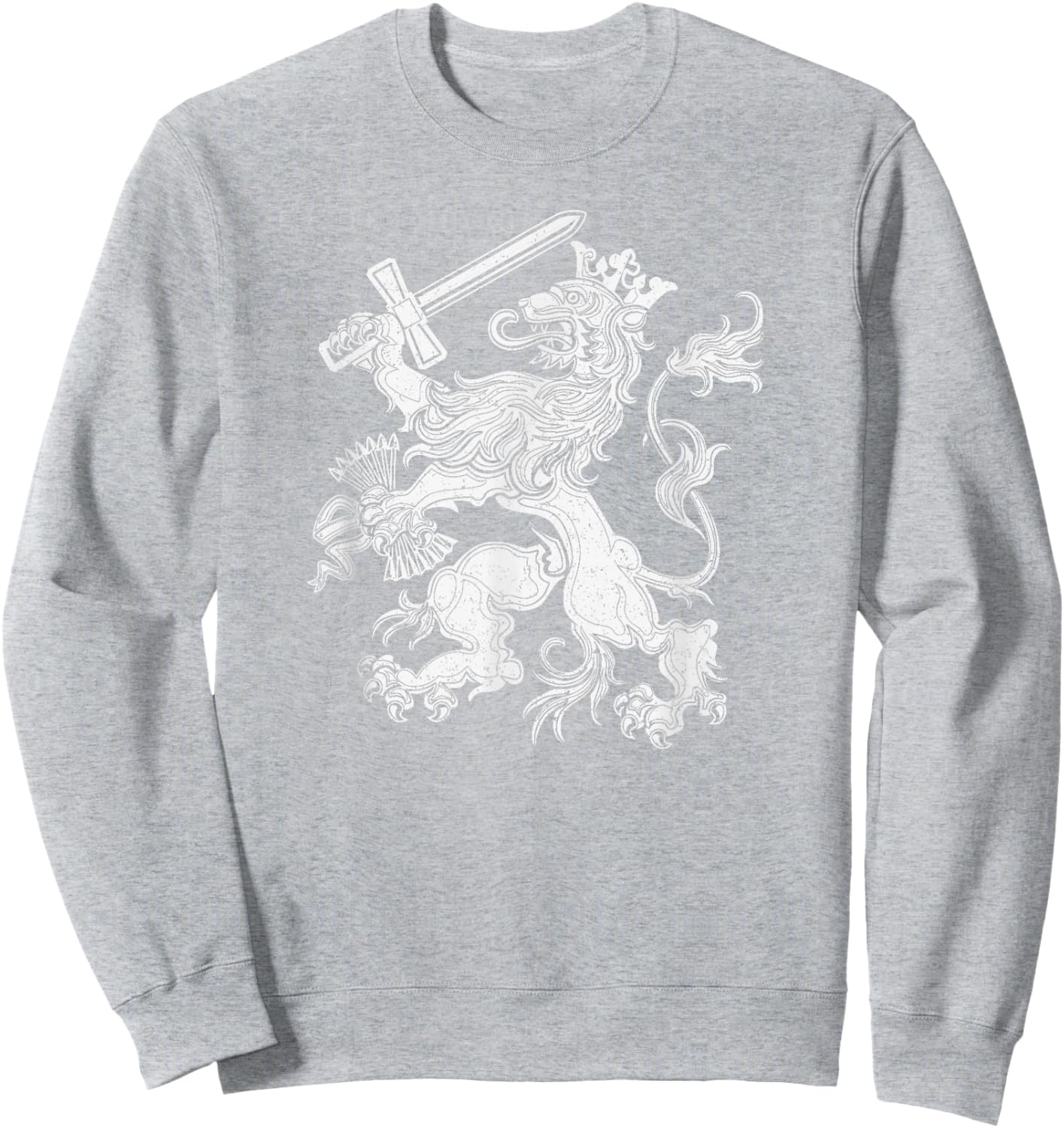 Dutch Lion of the Netherlands Nederland Holland Orange Sweatshirt - Sweatshirt | Ash