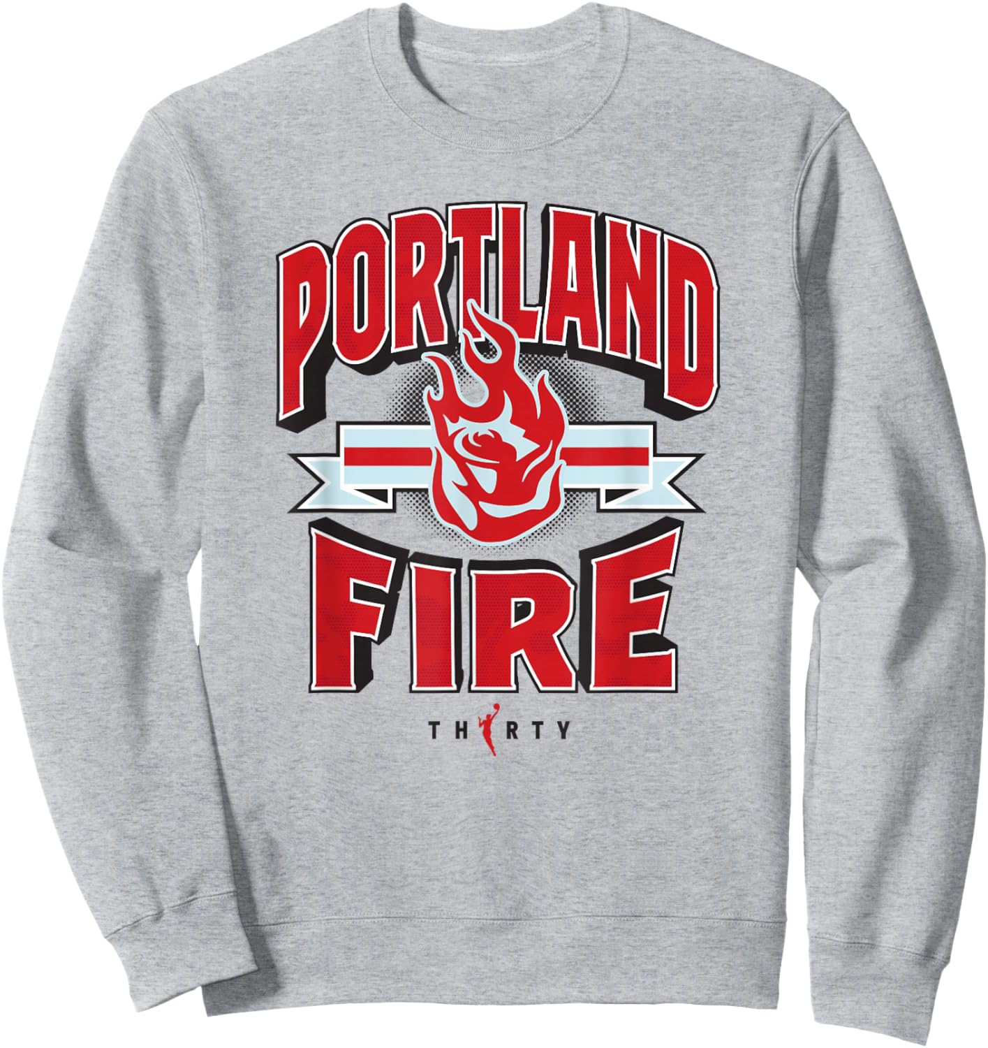 WNBA 30th Anniversary Drop Box Portland Fire Sweatshirt - Sweatshirt | Ash