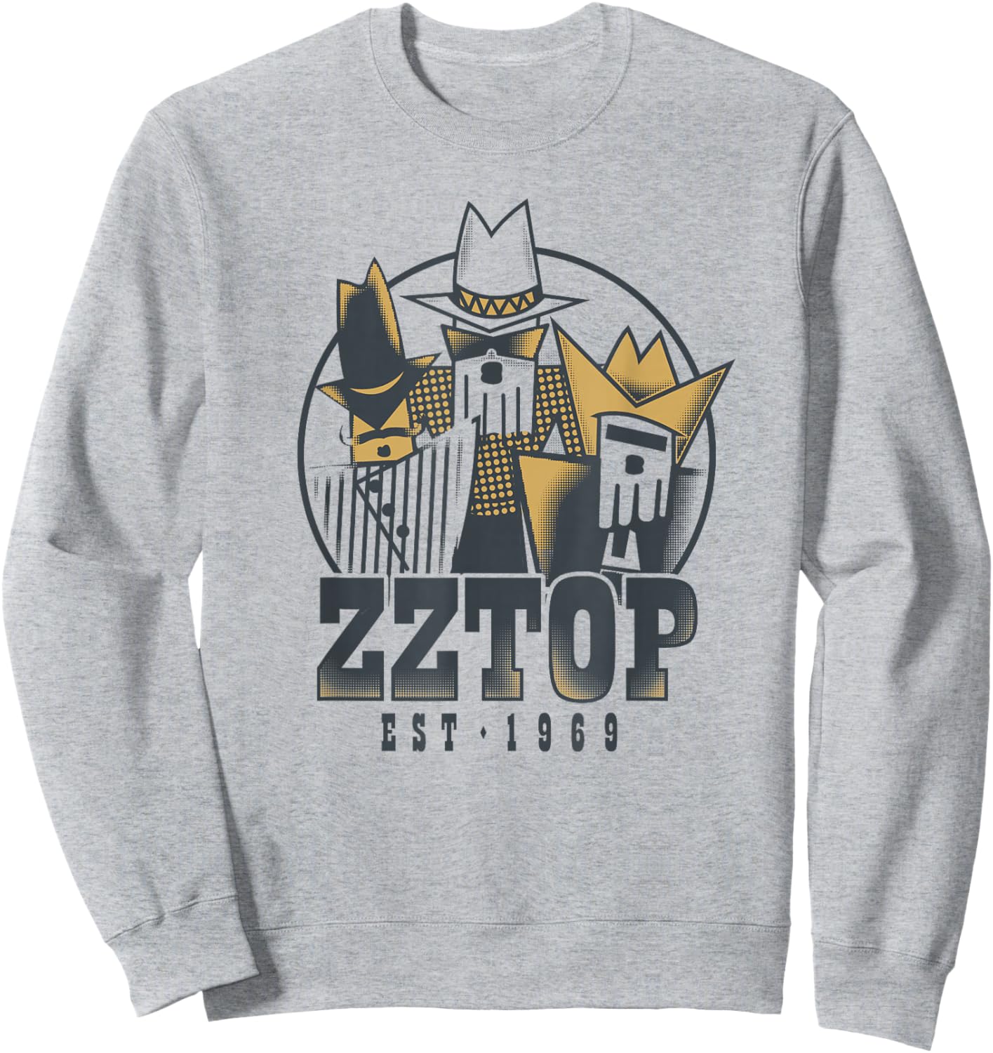 ZZ Top Tres Hombres Tour Sweatshirt - Sweatshirt | Ash