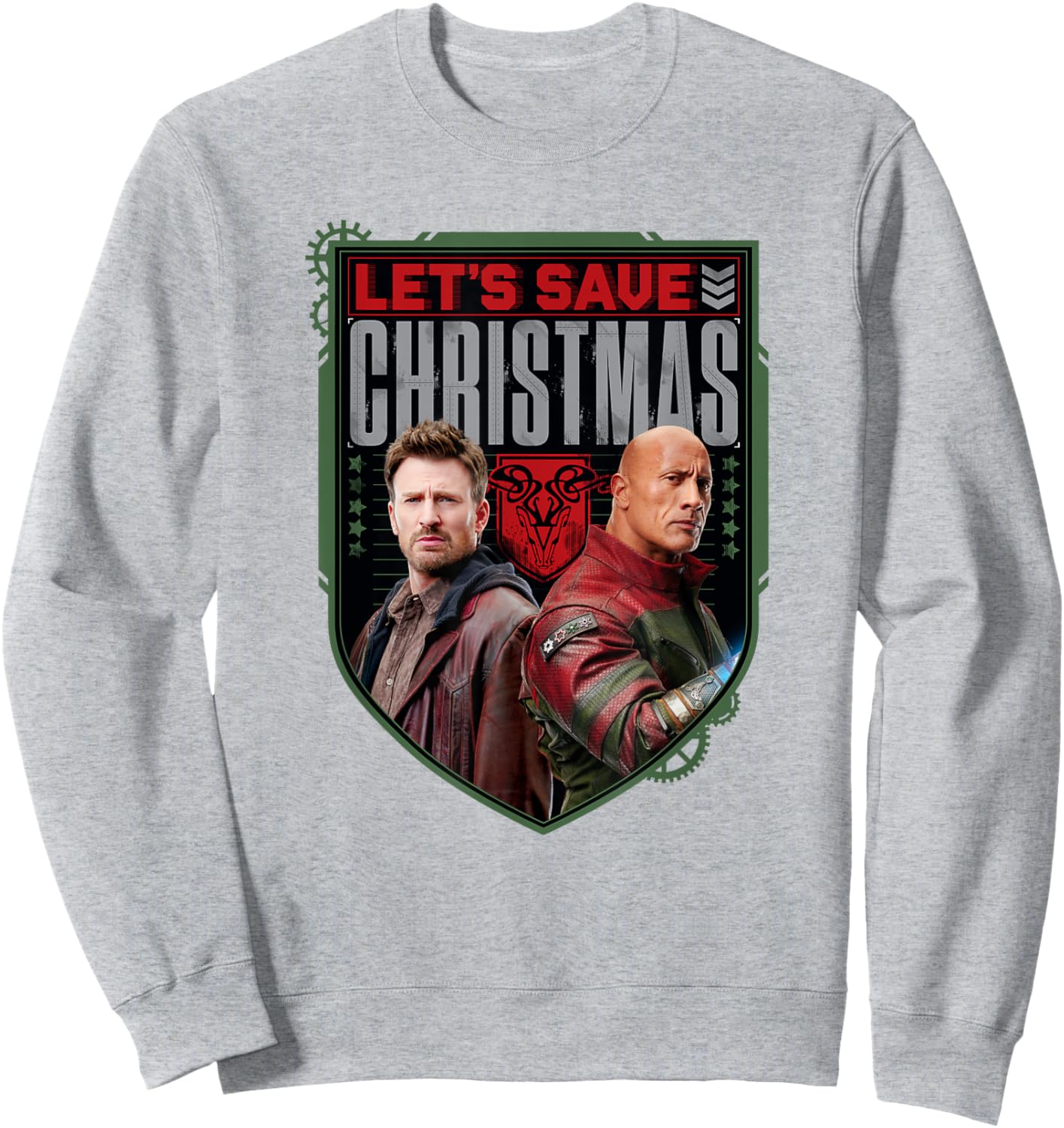 Red One - Let's Save Christmas Sweatshirt - Sweatshirt | Ash