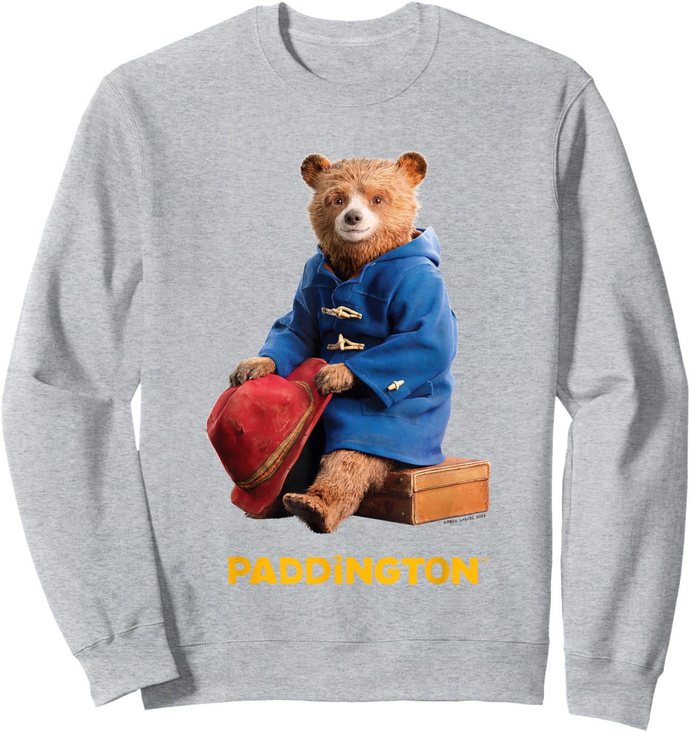 Paddington Bär in Peru auf Koffer Sweatshirt - Sweatshirt | Ash