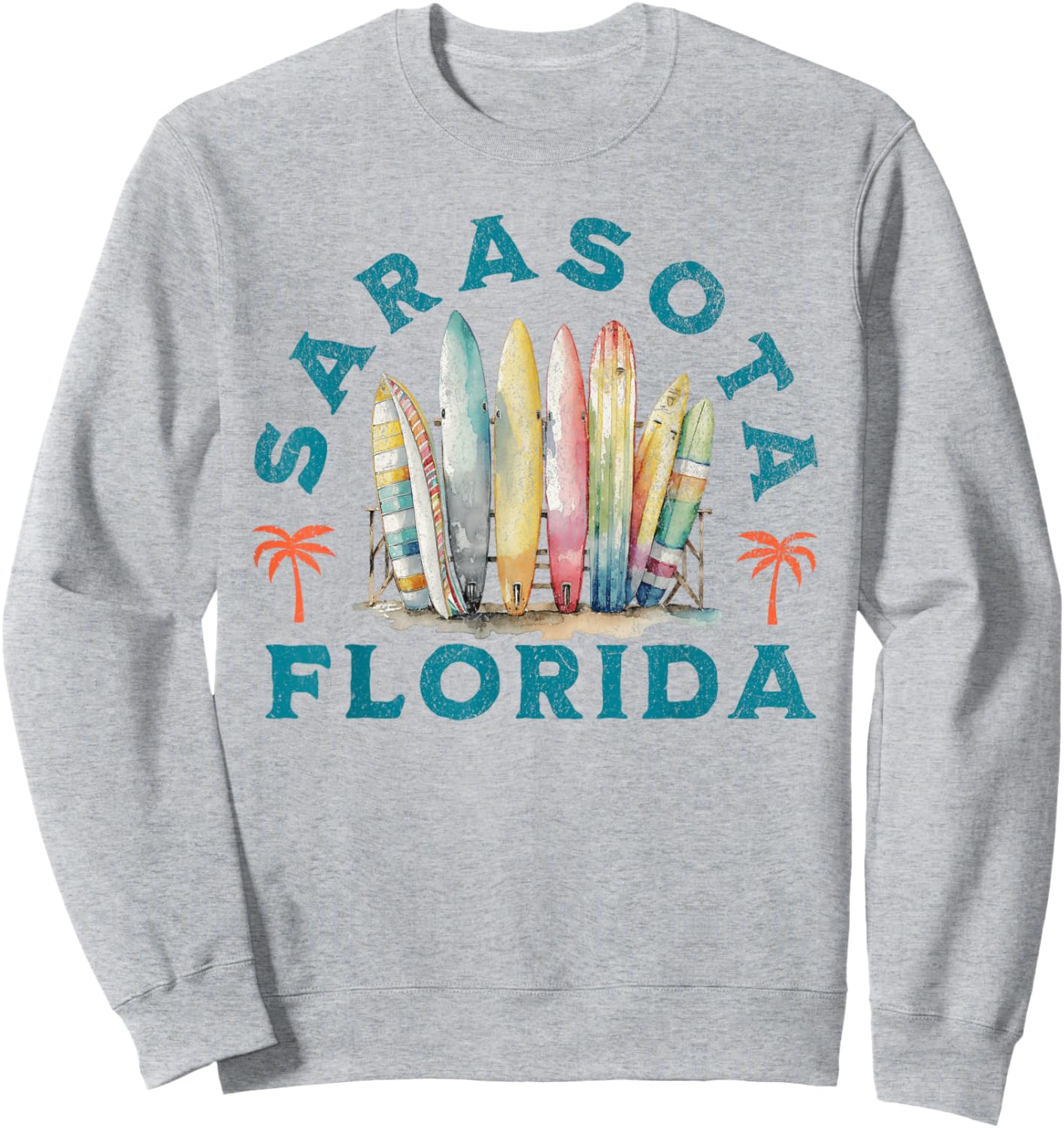 Sarasota Sweatshirt - Sweatshirt | Ash
