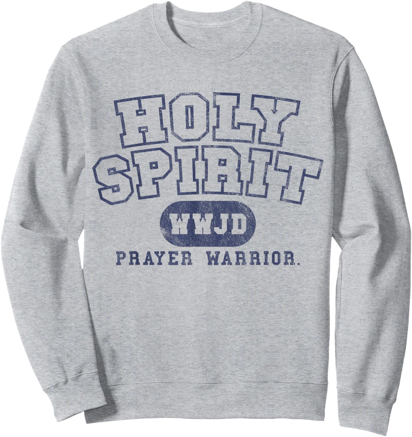 Holy Spirit Fire Christian Religious Gifts Believer in Jesus Sweatshirt - Sweatshirt | Ash