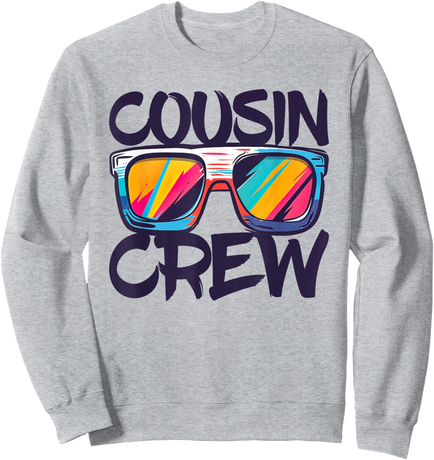 Cousin Crew Shirt Adults Kids Matching Cousin Crew Sweatshirt - Sweatshirt | Ash