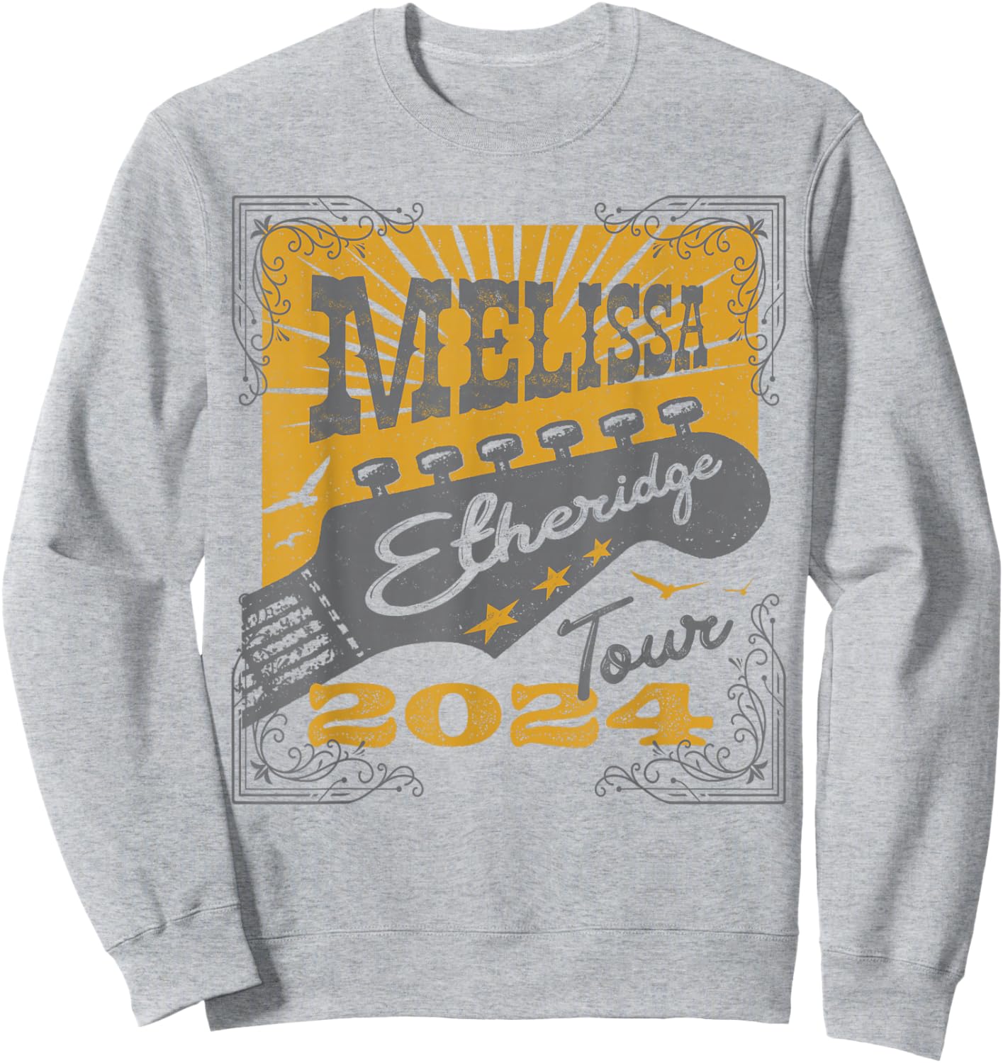 Melissa Etheridge Guitar Sweatshirt - Sweatshirt | Ash