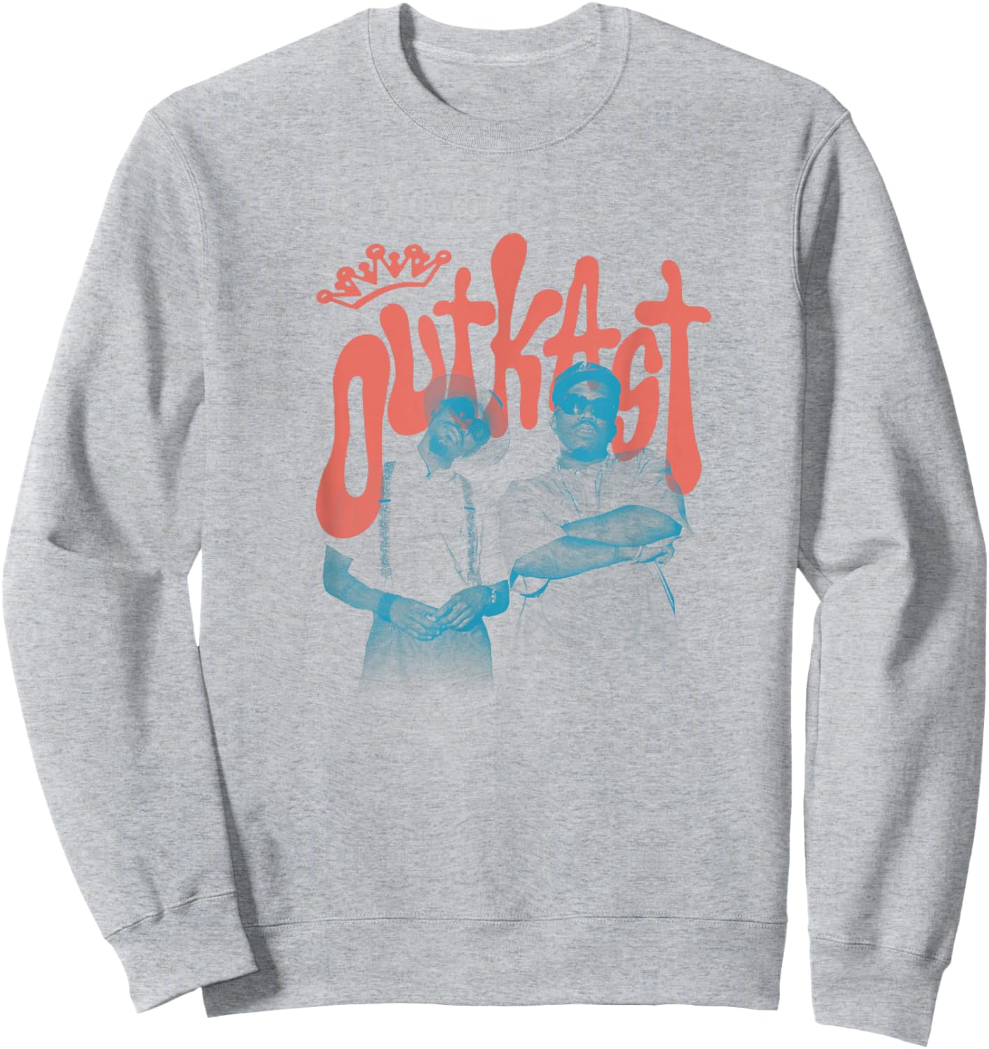 Outkast Doodle Portrait Sweatshirt - Sweatshirt | Ash