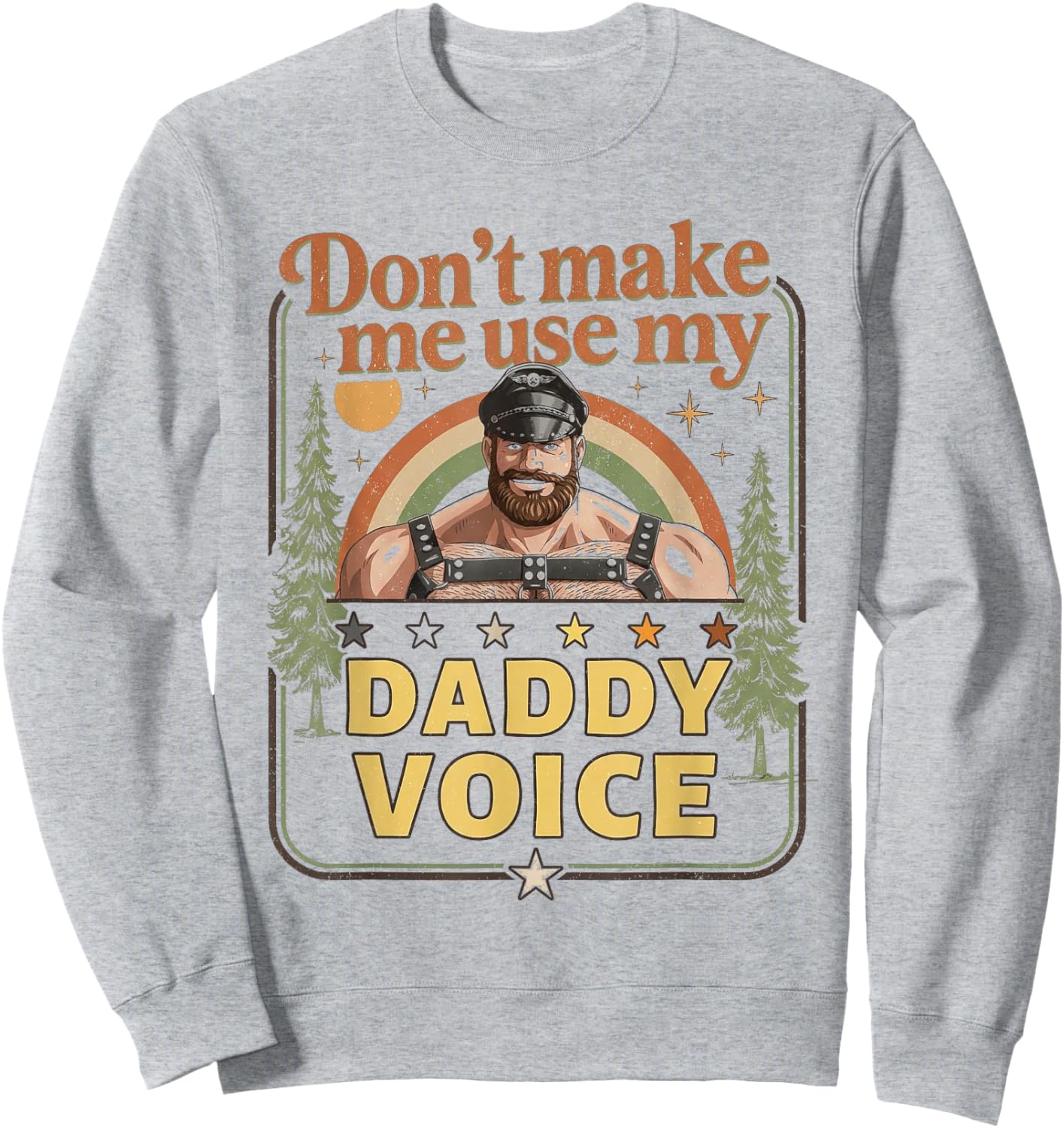 Peinliches Shirt Lustig Unangemessener Papa Stimme Humor Sweatshirt - Sweatshirt | Ash