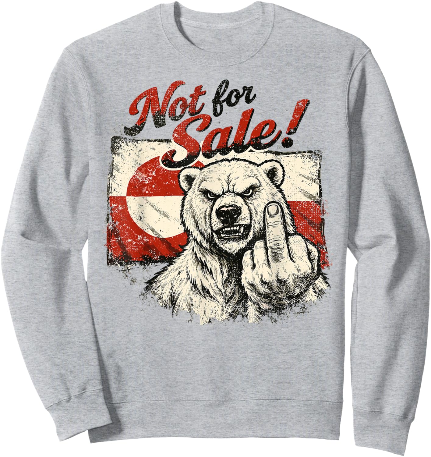 Pro Greenland Support Sweatshirt - Sweatshirt | Ash